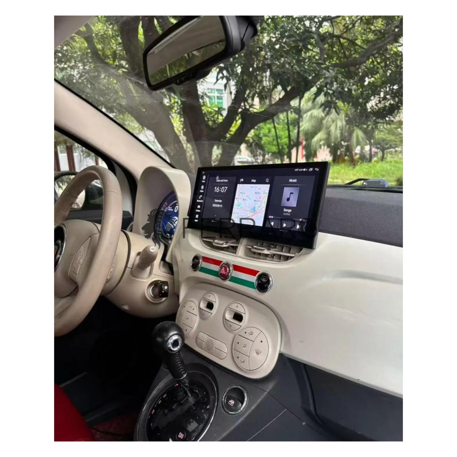 Autoradio per Fiat 500s 12.3" | 2007-2015 | Android | Bluetooth | CarPlay | Android Auto | 4/64GB Ram - Image 3