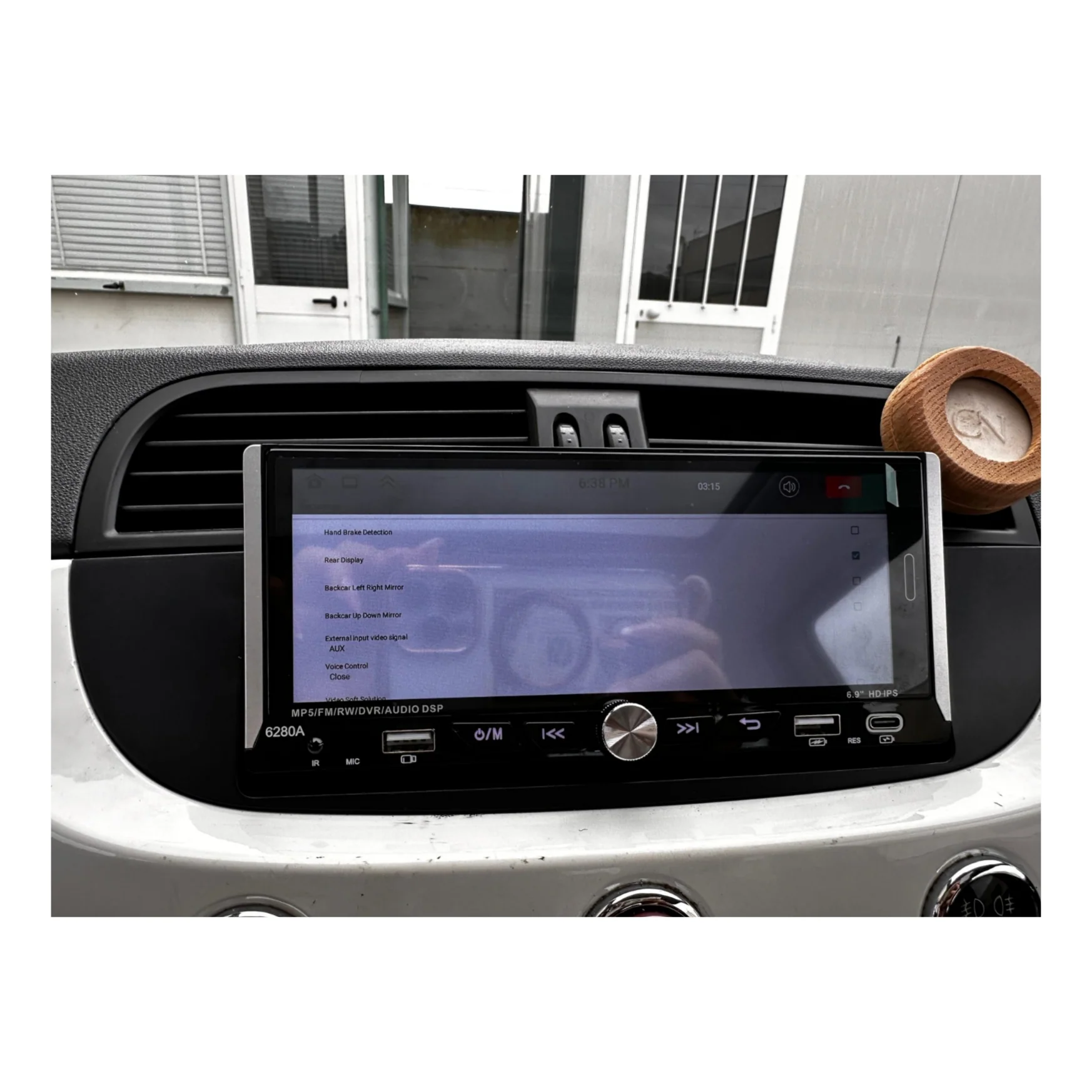Autoradio per Fiat 500s 6.9" (2007-2014) Android, Bluetooth, CarPlay, Android Auto, 2/32GB Ram - Image 5