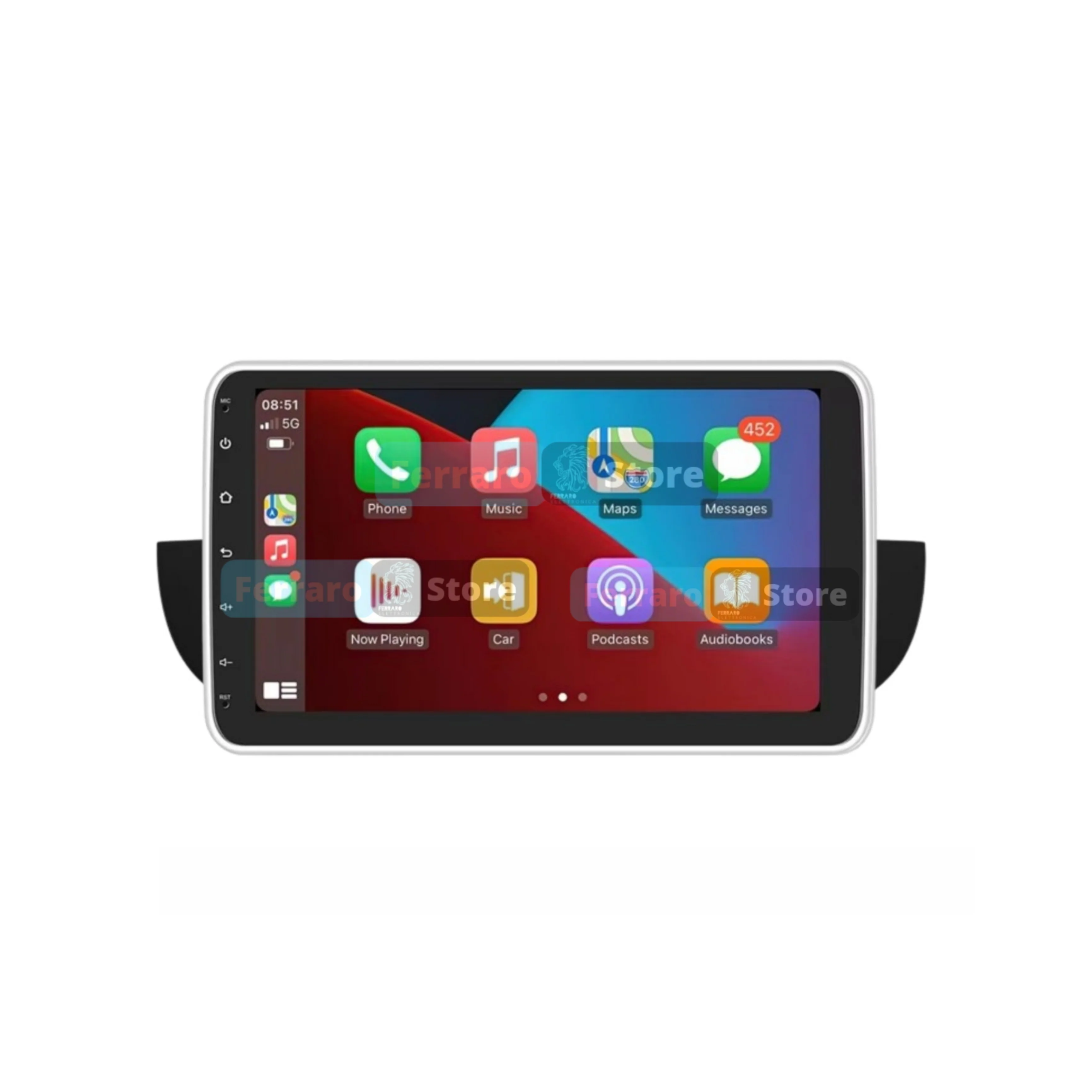 Autoradio per Fiat 500s 10" (2007-2014) Android, Bluetooth, CarPlay, Android Auto, 2GB/6GB/8GB Ram - Image 2