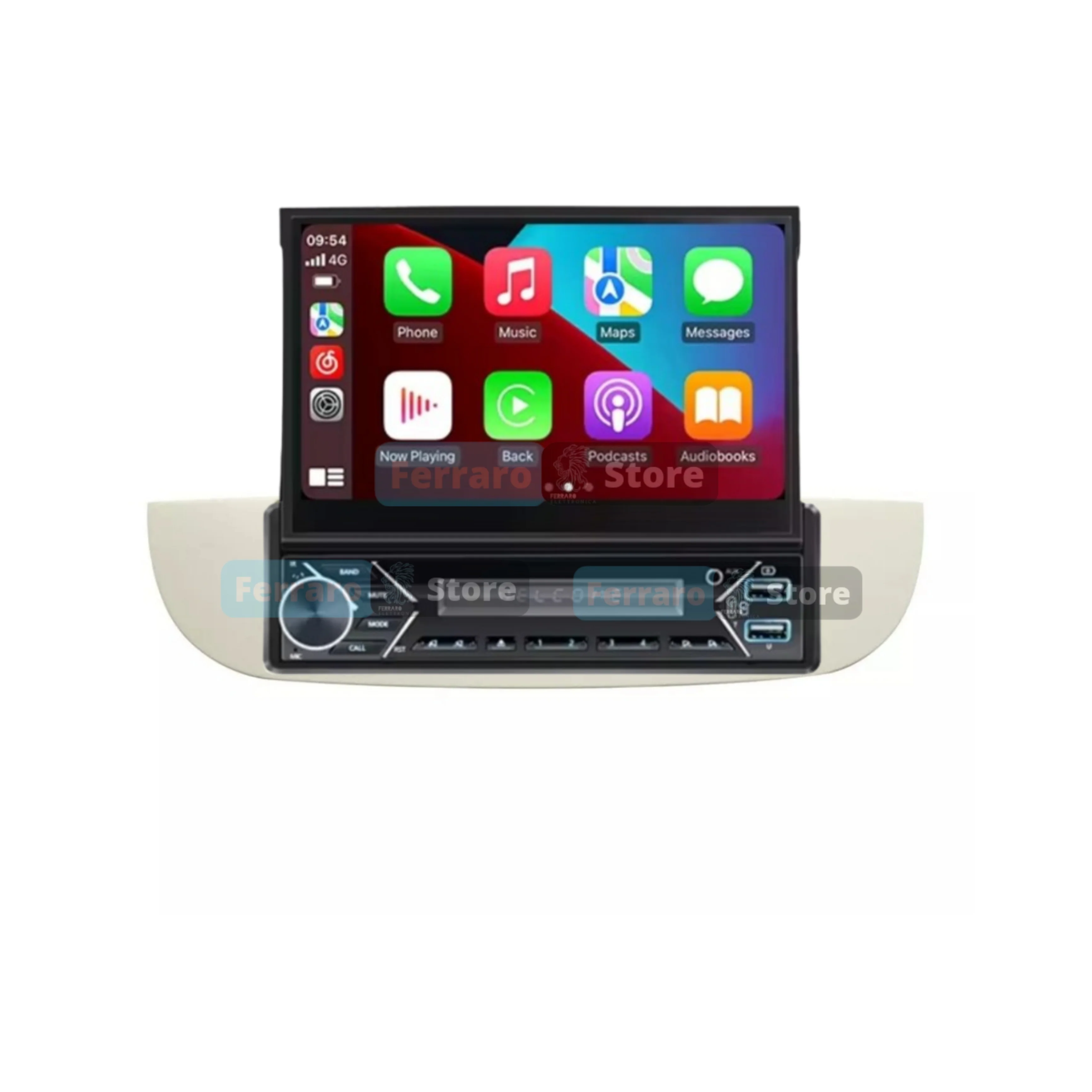 Autoradio per Fiat 500s 7" | 2007-2014 | Android | Bluetooth | Motorizzato | CarPlay | Android Auto | 2/32GB Ram - Image 2