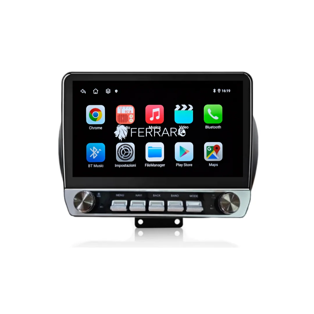 Autoradio per Fiat 500x 10" | 2014-2022 | Android | Bluetooth | CarPlay | Android Auto | 4/64GB Ram
