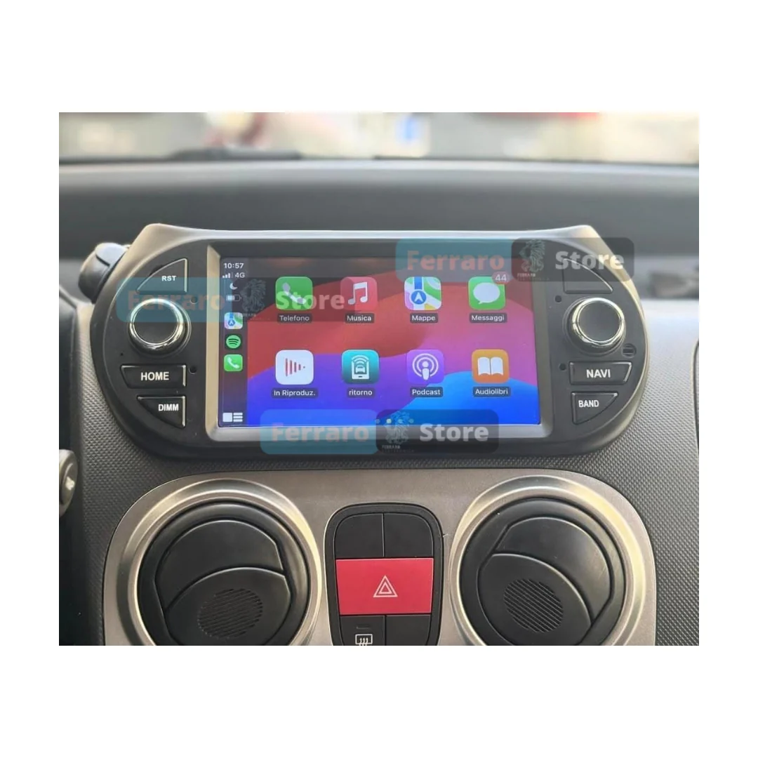 (PRENOTA) Autoradio per Fiat Qubo 7", Citroen Nemo, Peugeot Bipper (2008 - 2017) Android, Bluetooth, CarPlay, Android Auto, 4GB/8GB Ram - Image 4