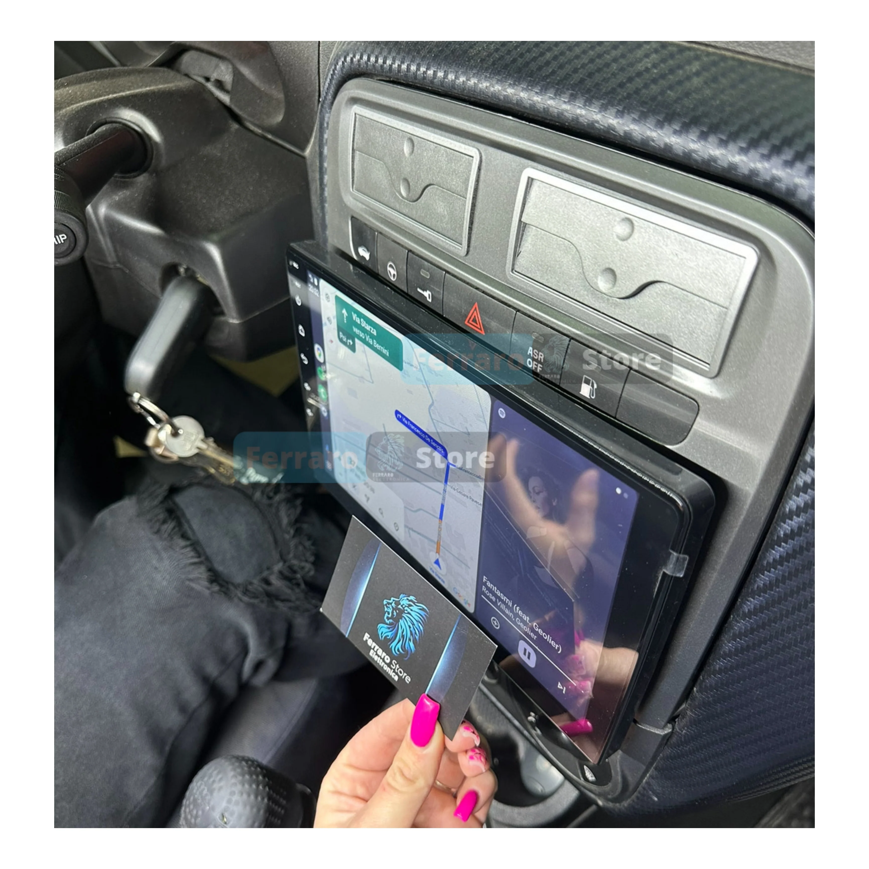 Autoradio per Fiat Grande Punto 9" (2005-2009) Android, Bluetooth, CarPlay, Android Auto, 2GB/4GB/6GB/8GB Ram - Image 7