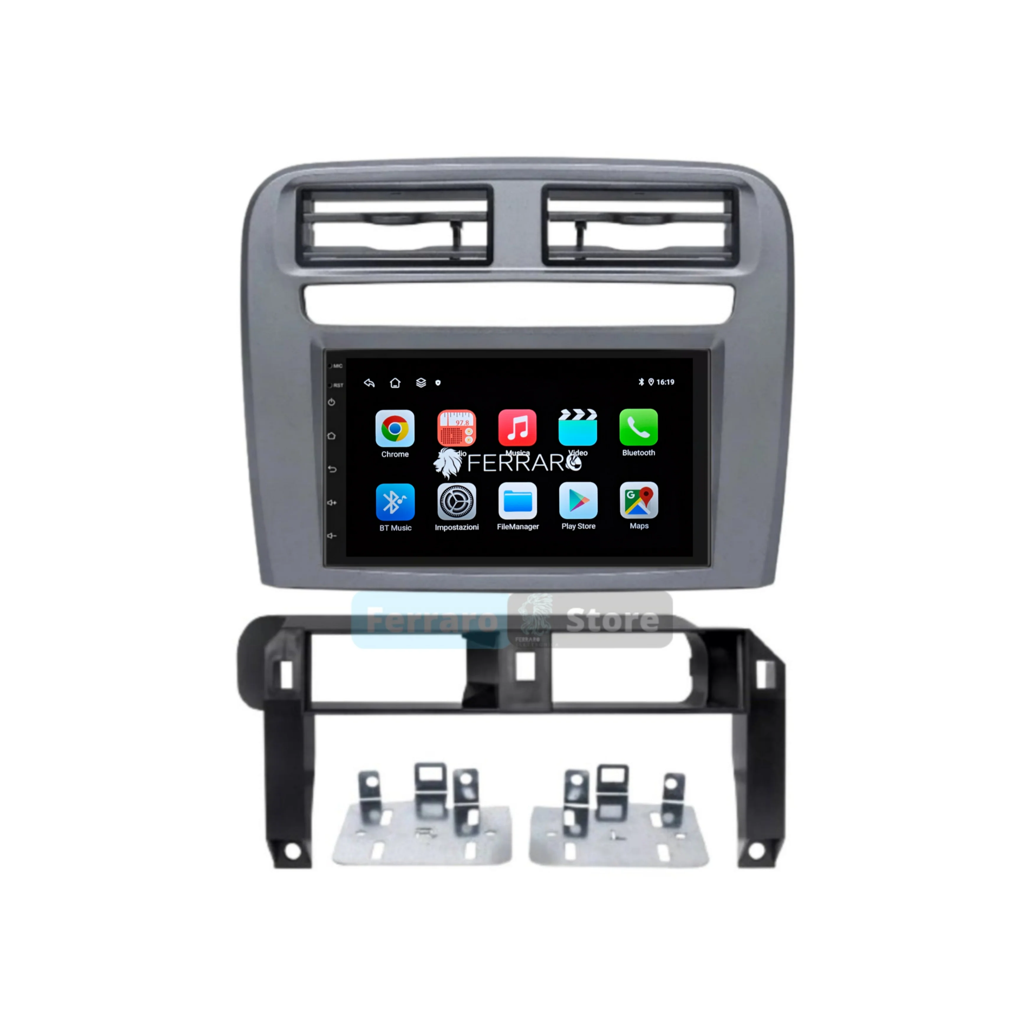 Autoradio per Fiat Grande Punto 7" | 2005-2009 | Android | Bluetooth | CarPlay | Android Auto | 2GB/4GB/6GB/8GB Ram - Image 3