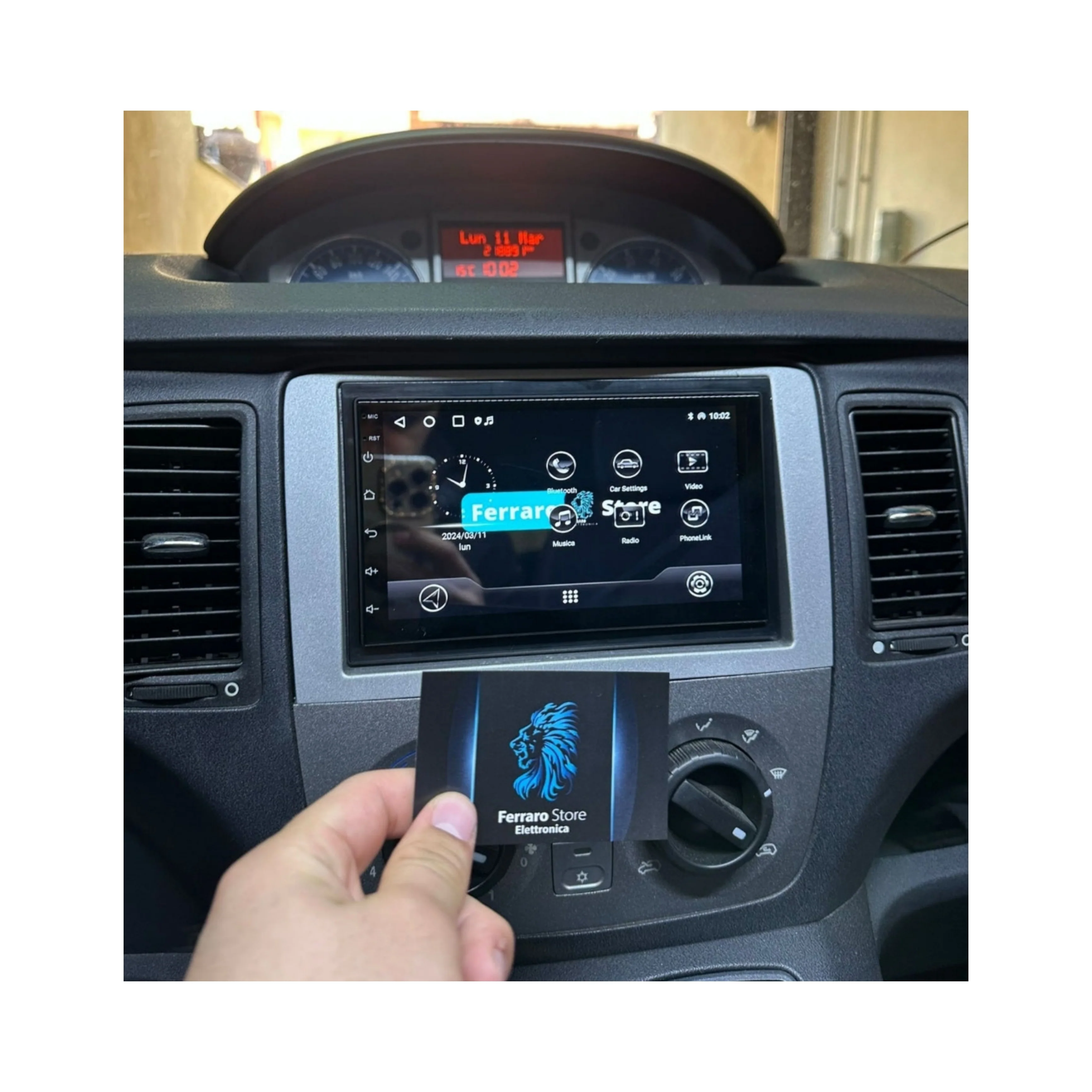 Autoradio per Fiat Idea, Lancia Musa 7" (Dal 2003+) Android, Bluetooth, CarPlay, Android Auto, 2GB/4GB/6GB/8GB Ram - Image 3