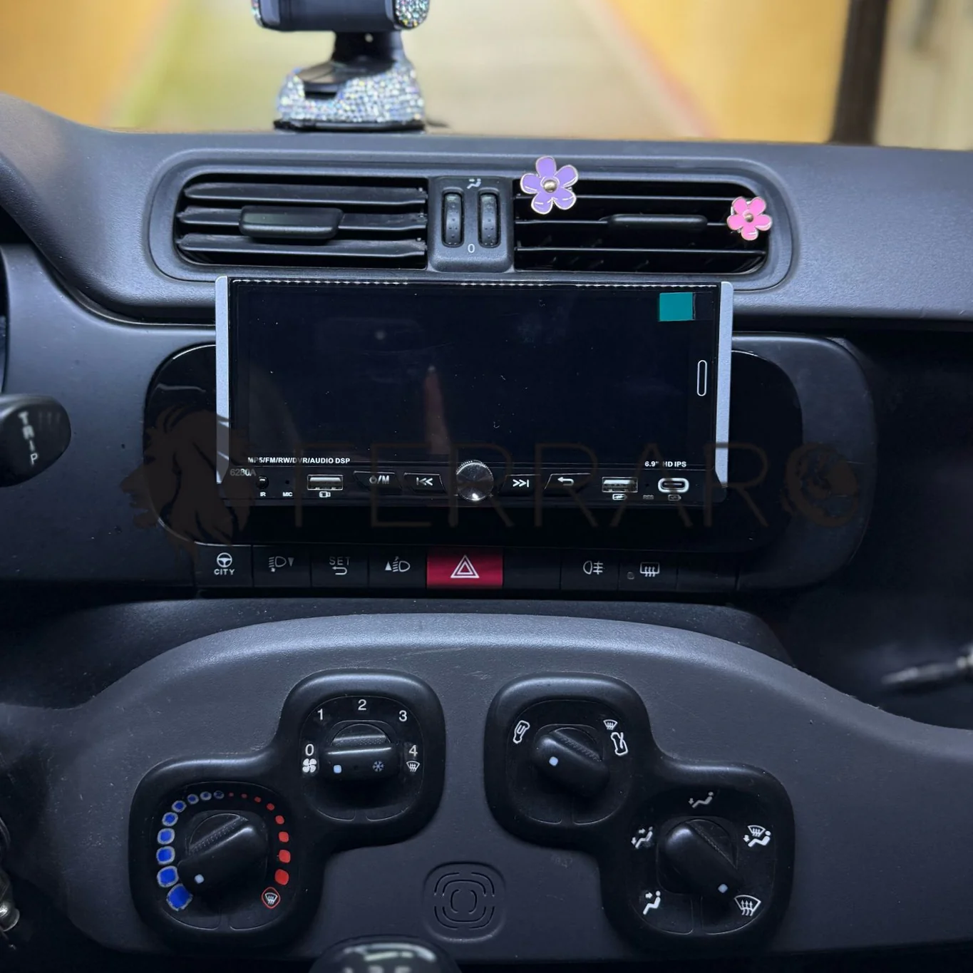 Autoradio per Fiat Panda 3a Serie 6.9" (Dal 2013+) Android, Bluetooth, CarPlay, Android Auto, 2/32GB Ram - Image 3