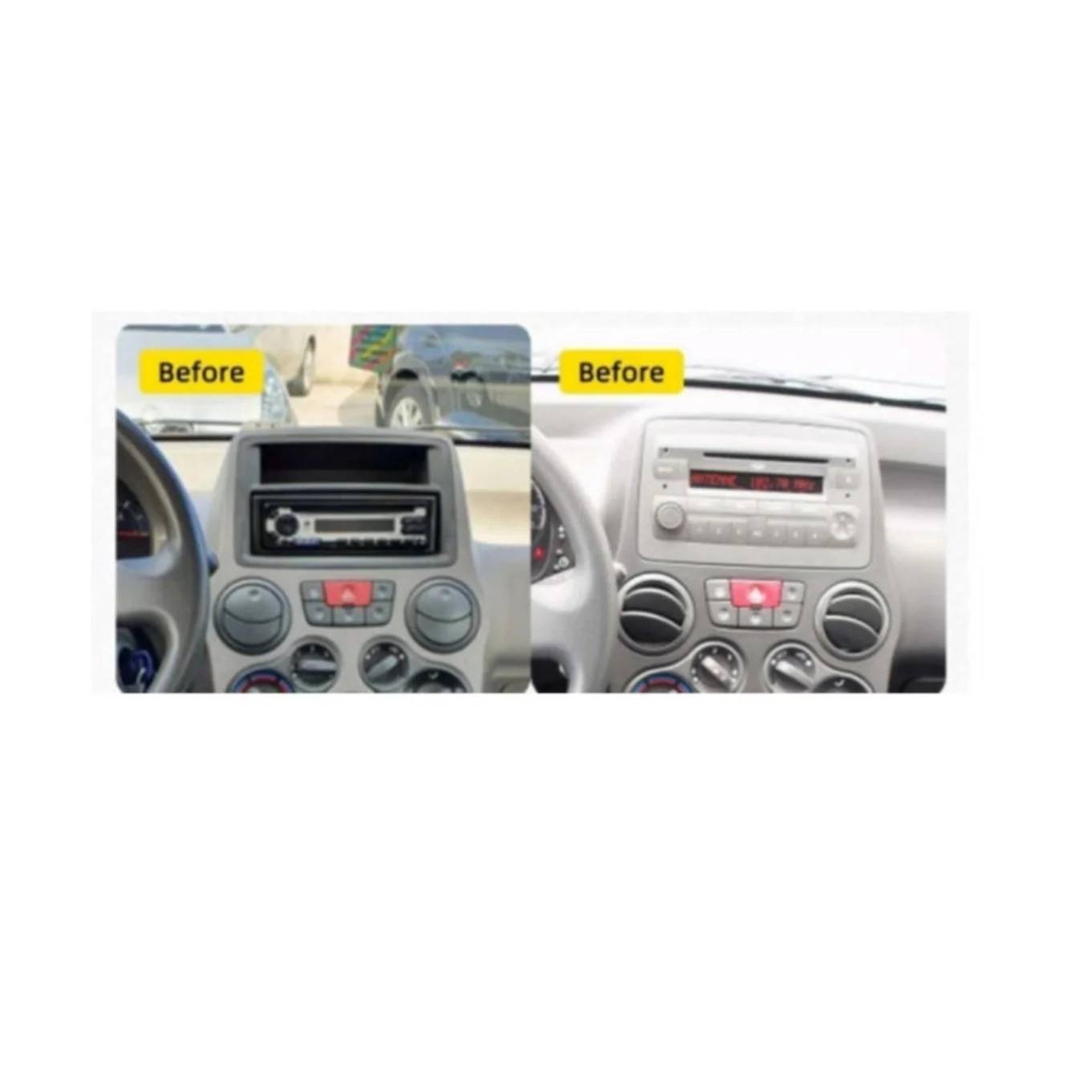 Autoradio per Fiat Panda 2a Serie 6.9" (2003-2013) Android, Bluetooth, CarPlay, Android Auto, 2/32GB Ram - Image 2