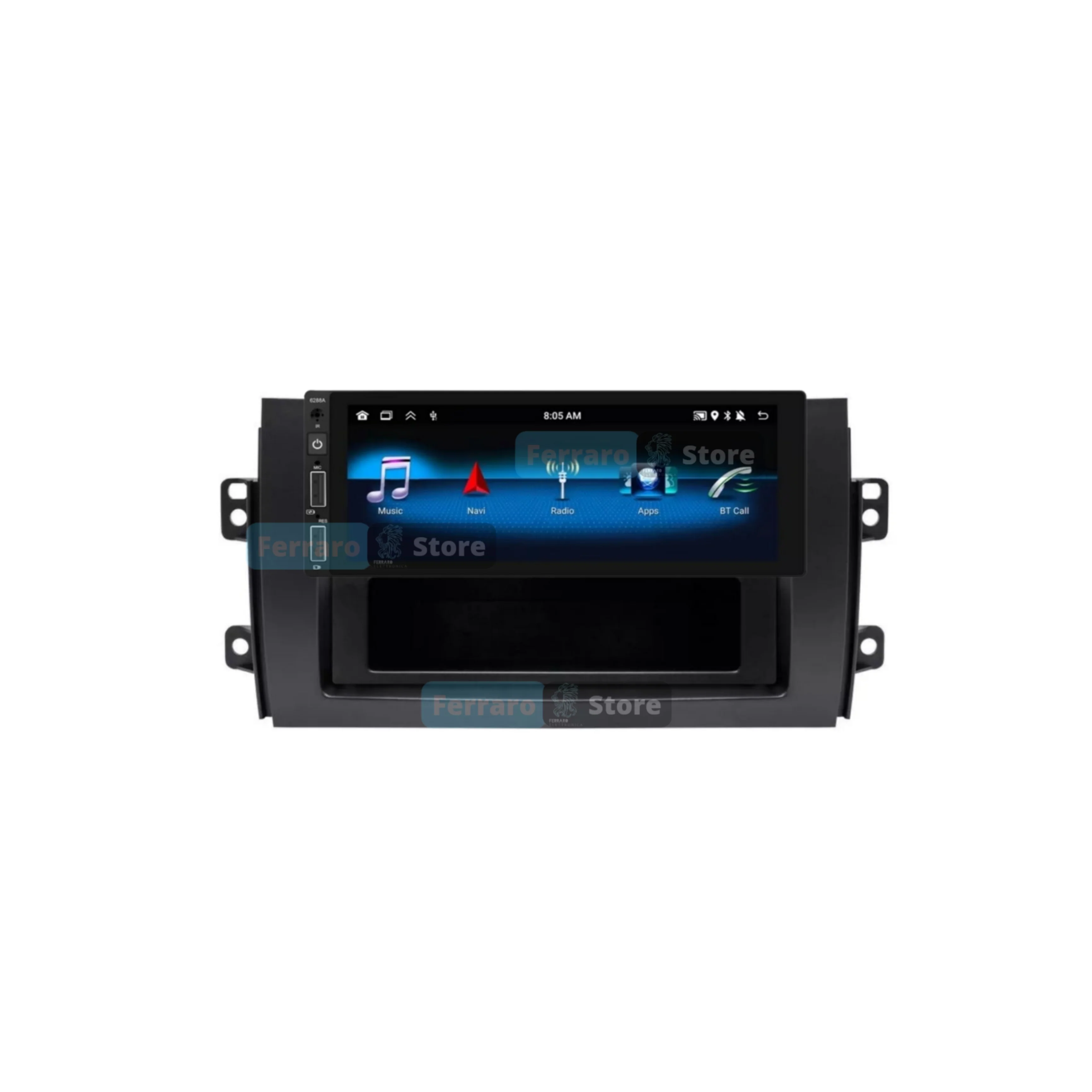 Autoradio per Fiat Sedici, Suzuki SX4 6.9" (2006-2015) Android, Bluetooth, CarPlay, Android Auto, 2/32GB Ram