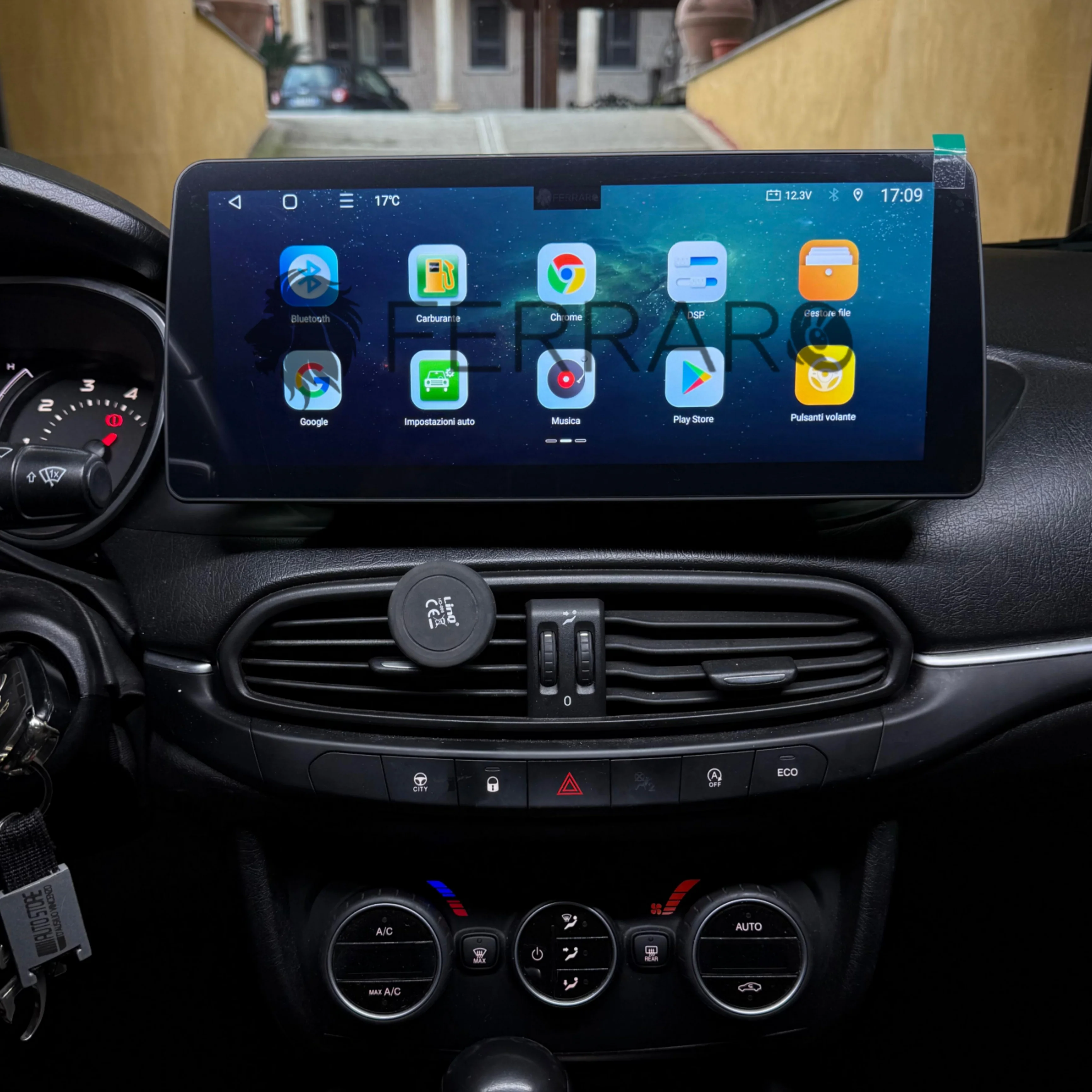 Autoradio per Fiat Tipo 12.3" (Dal 2016+) Android, Bluetooth, CarPlay, Android Auto, 4/64GB Ram - Image 5
