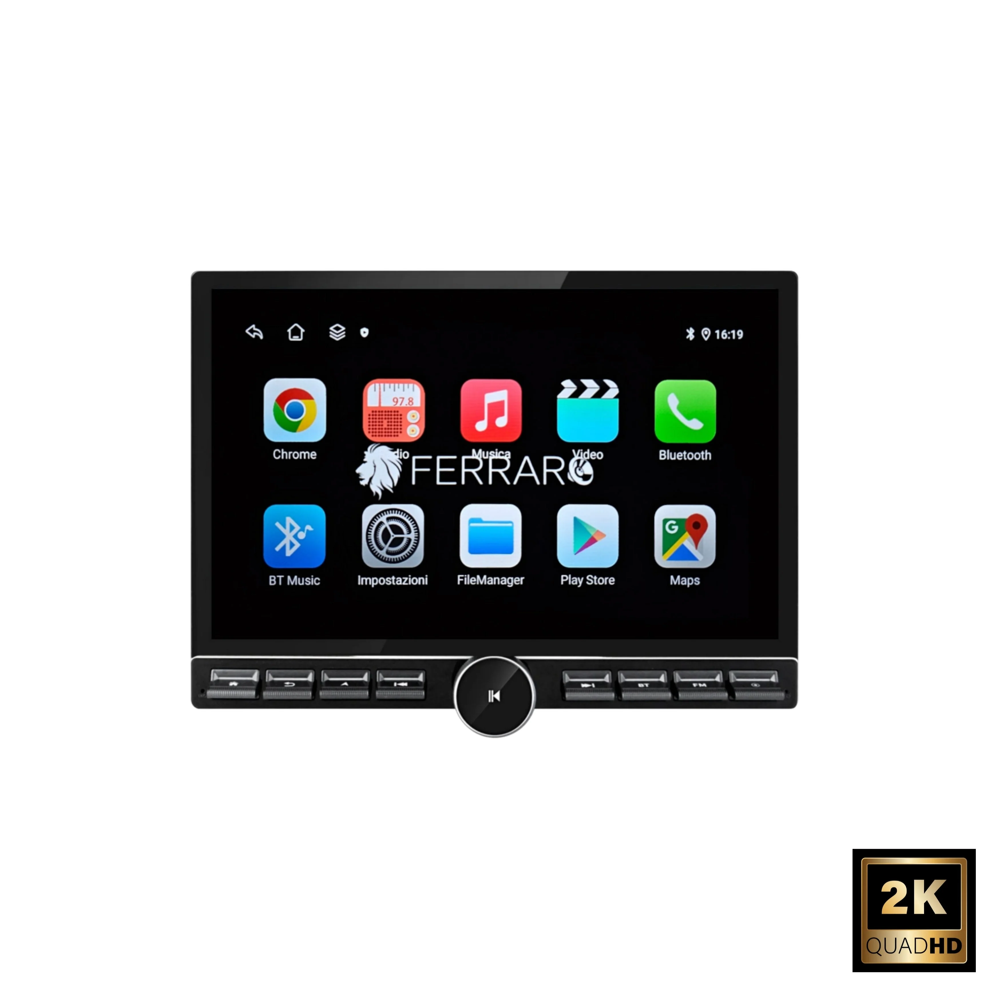 Autoradio per Renault Captur 11.8" 2K (2019-2024) Android, Bluetooth, CarPlay, Android Auto, 4/64GB Ram