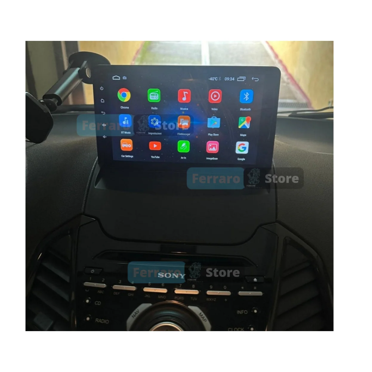 Autoradio per Ford EcoSport 9" (2013-2017) Android, Bluetooth, CarPlay, Android Auto, 2GB/4GB/6GB/8GB Ram - Image 4