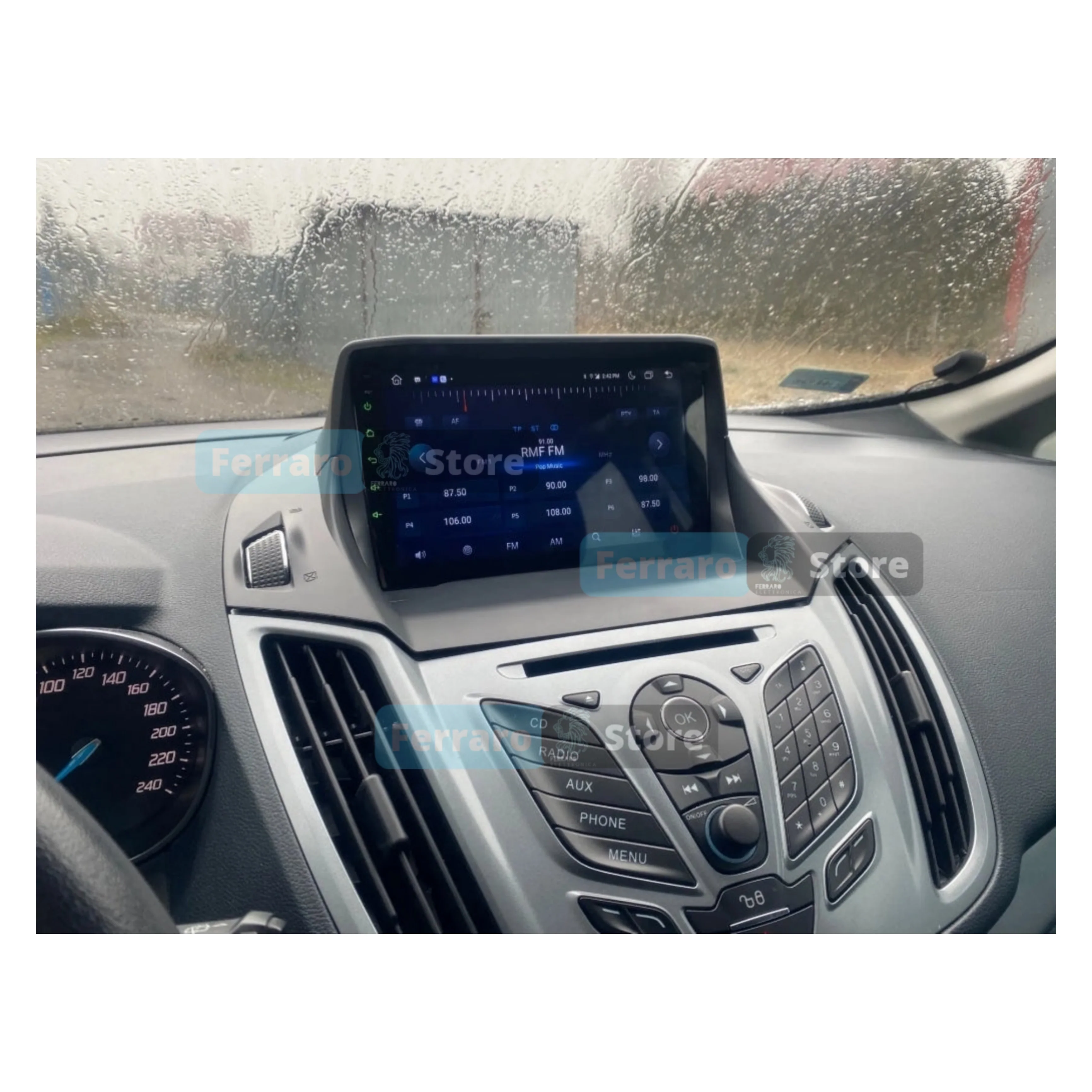 Autoradio per Ford Escape | Kuga 2 | C-Max 9" | 2012-2015 | Android | Bluetooth | CarPlay | Android Auto | 2GB/4GB/6GB/8GB Ram - Image 4