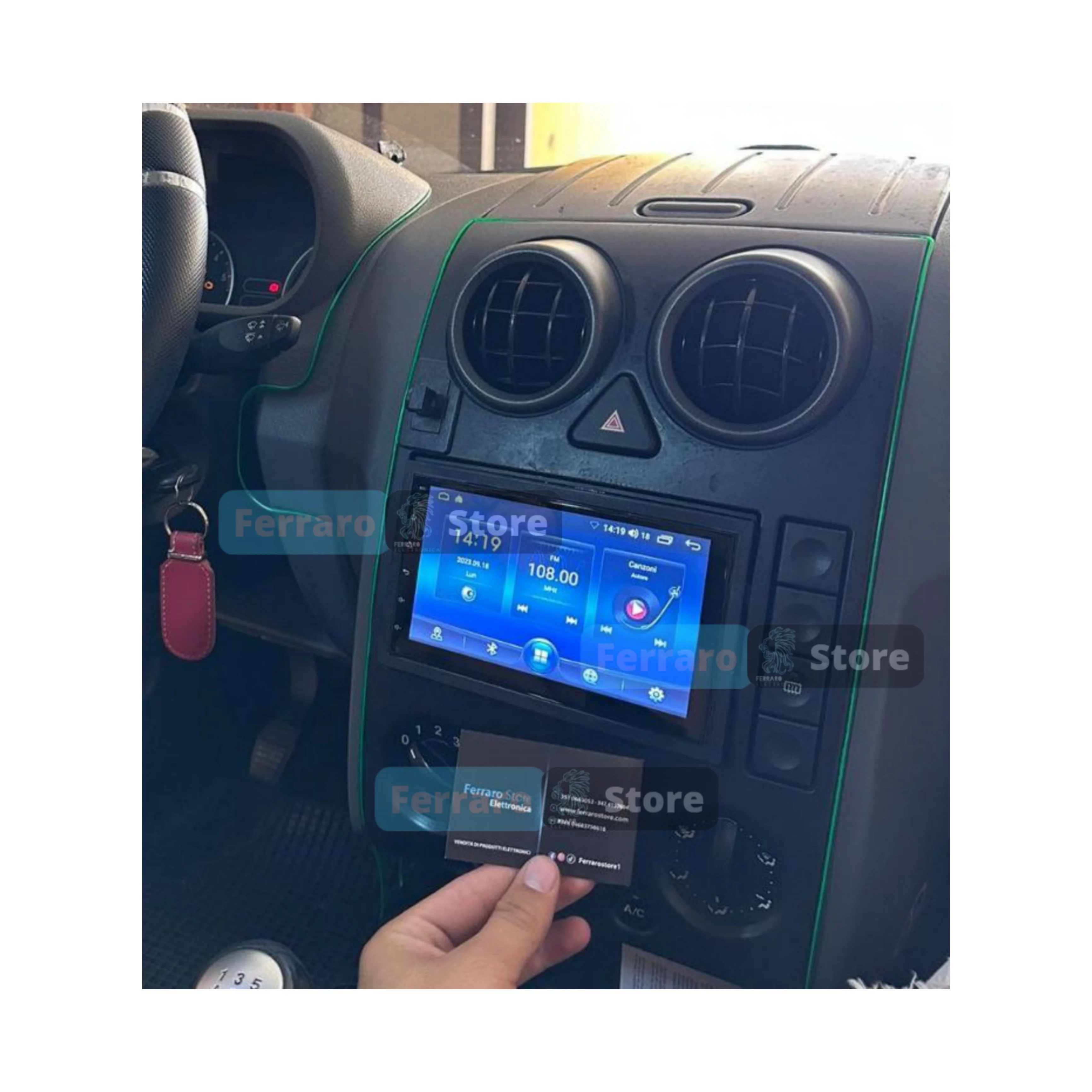 Autoradio per Ford Fiesta/Fusion 7" | 2002/2005 | Android | Bluetooth | CarPlay | Android Auto | 2GB/4GB/6GB/8GB Ram - Image 3