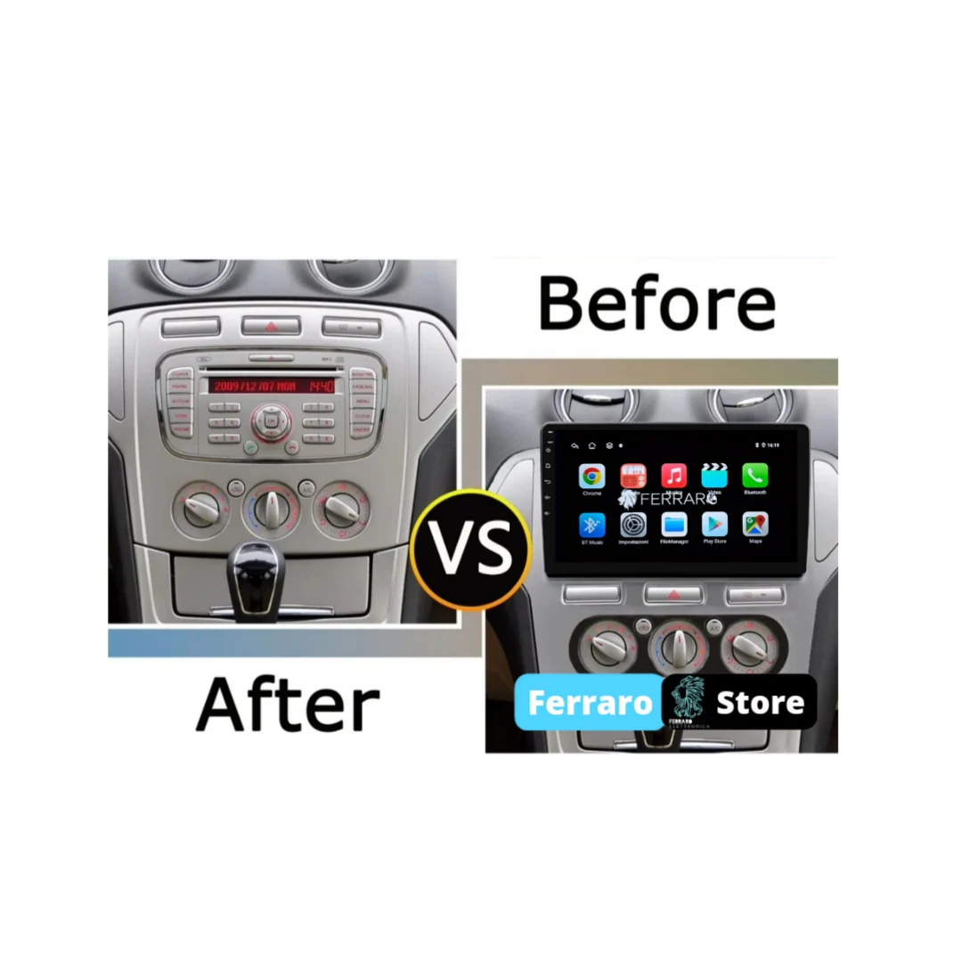 Autoradio per Ford Mondeo 4 10.1" (2007-2010) Android, Bluetooth, CarPlay, Android Auto, 2GB/4GB/8GB Ram - Image 3