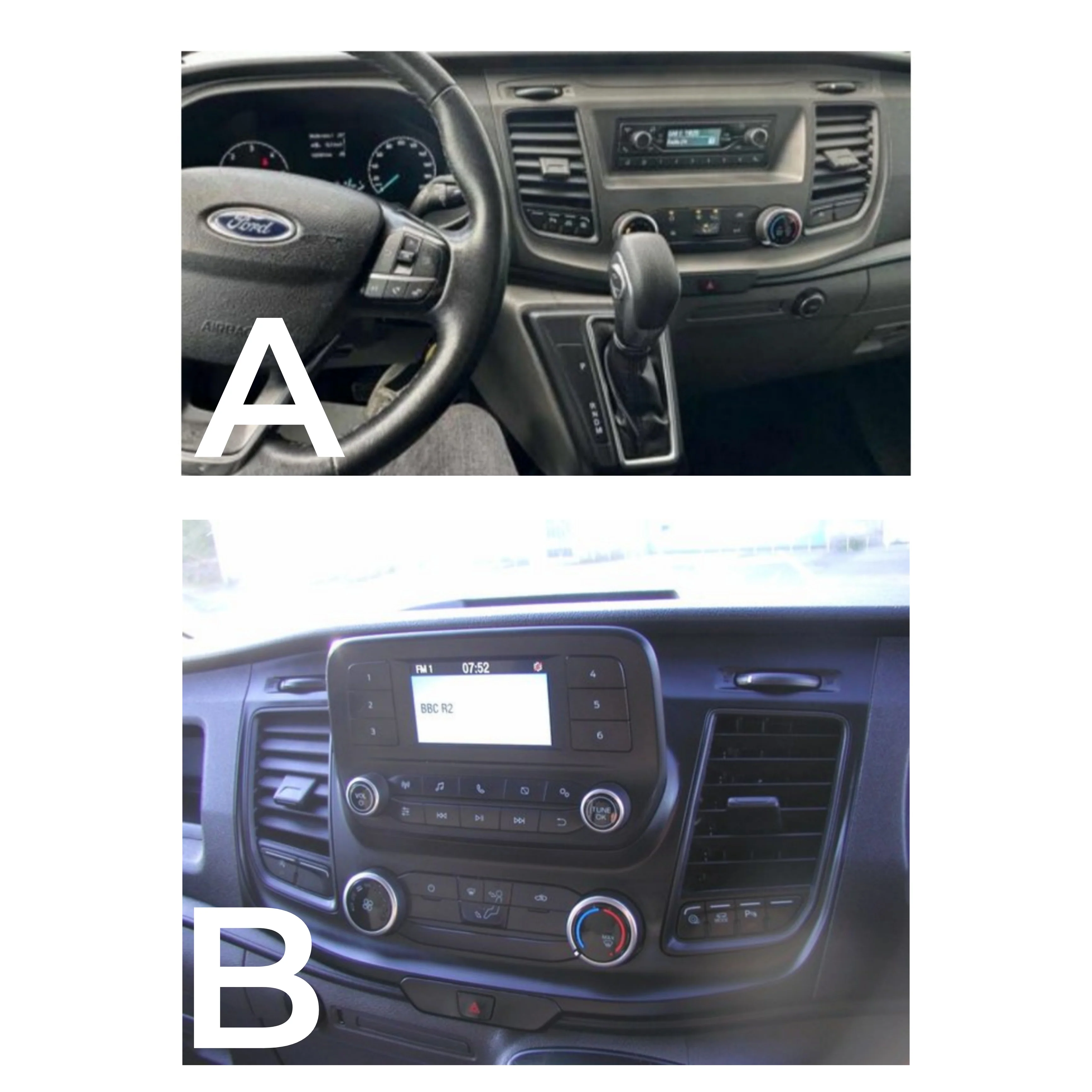 Autoradio per Ford Transit Custom Tourneo Custom (V363) 10.1" (2017-2023) Android, Bluetooth, CarPlay, Android Auto, 2GB/4GB/8GB Ram - Image 3
