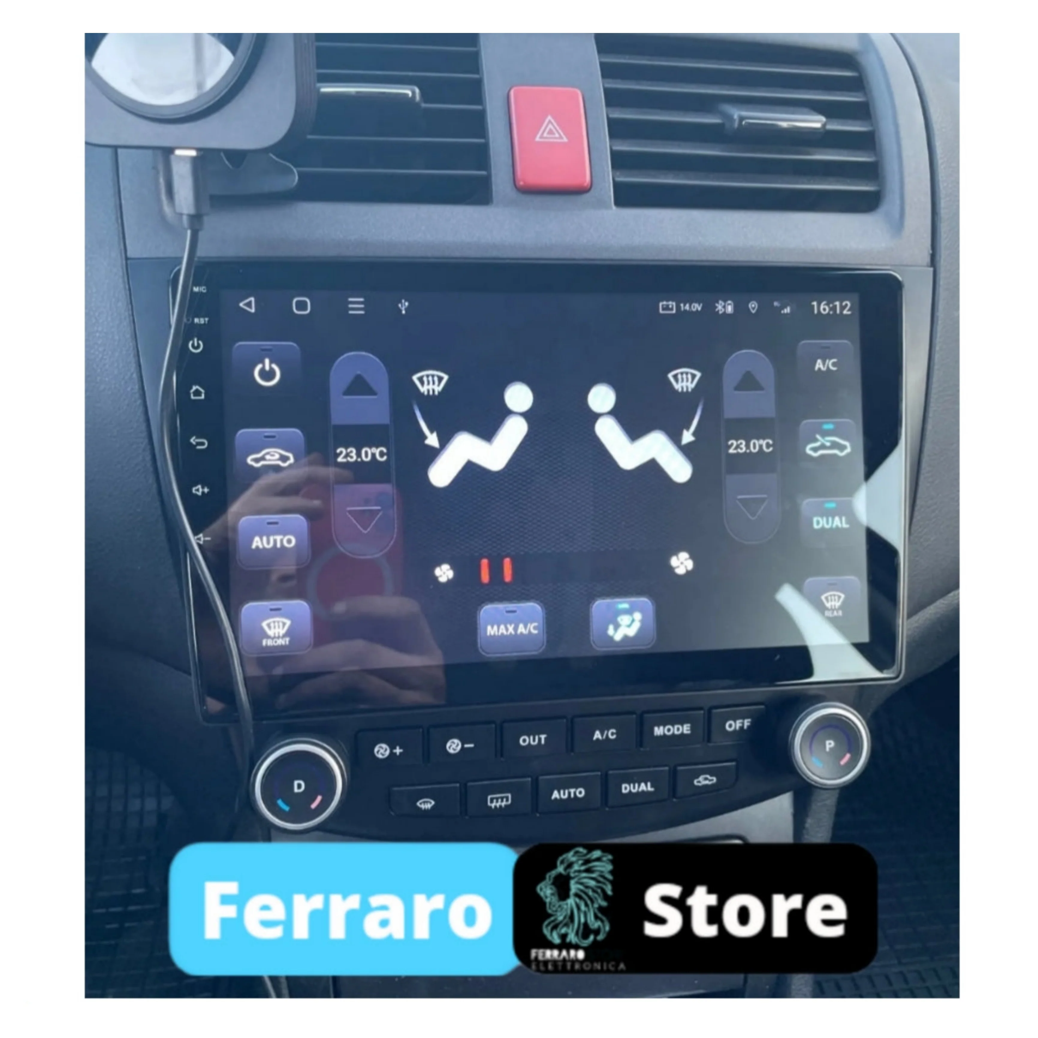 Autoradio per Honda Accord 7 9" (2002-2007) Android, Bluetooth, CarPlay, Android Auto,2GB/4GB/6GB/8GB Ram - Image 4
