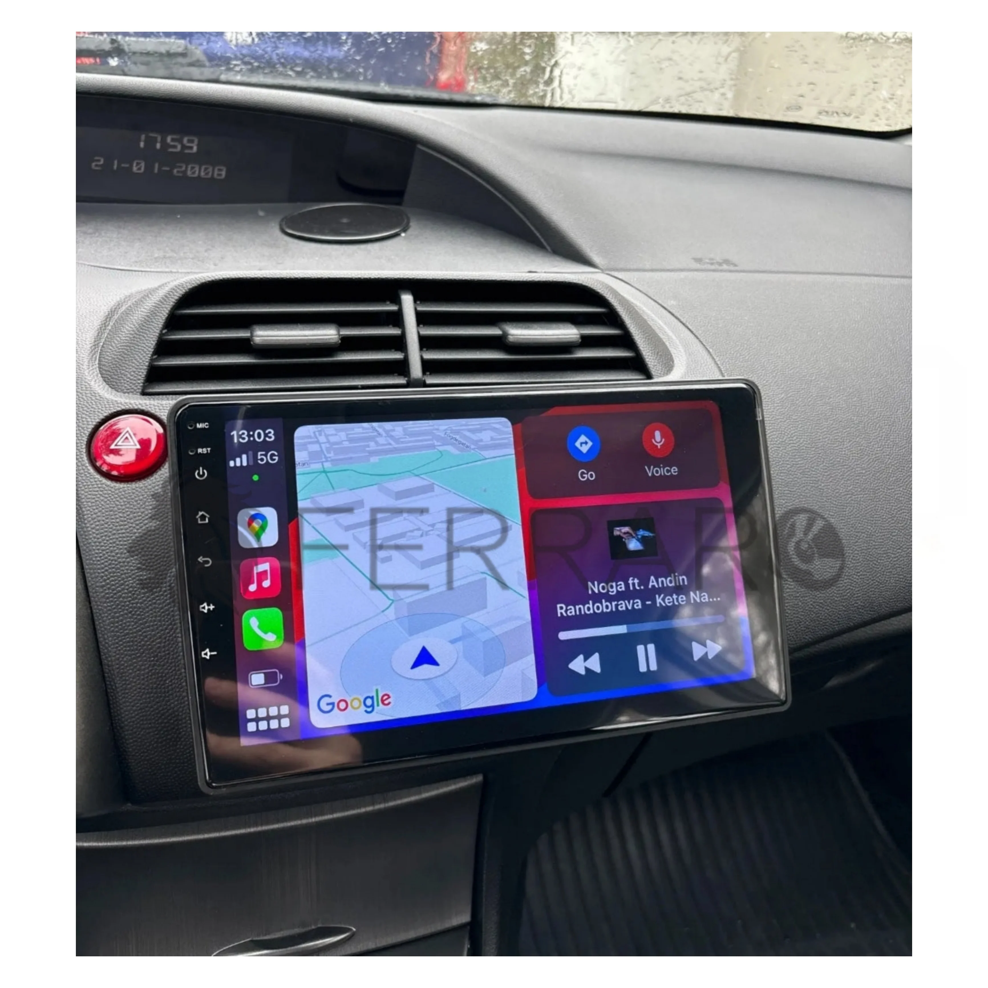 Autoradio per Honda Civic Hatchback 9" (2006-2012) Android, Bluetooth, CarPlay, Android Auto, 2GB/4GB/6GB/8GB Ram - Image 4