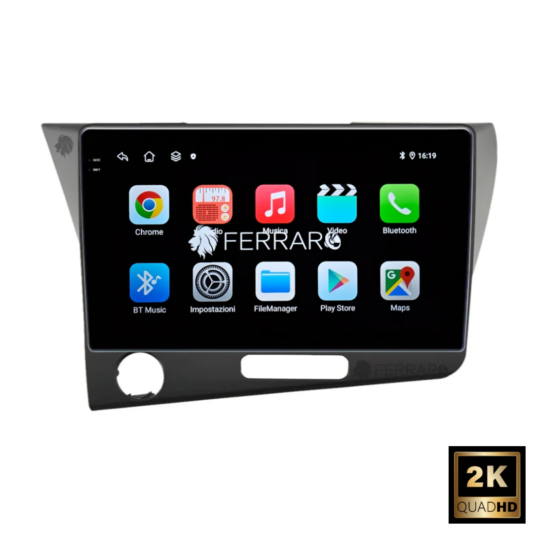 (PRENOTA) Autoradio per Honda CR-Z 9" 2K (2010-2016) Android, Bluetooth, CarPlay, Android Auto, 12/256GB Ram