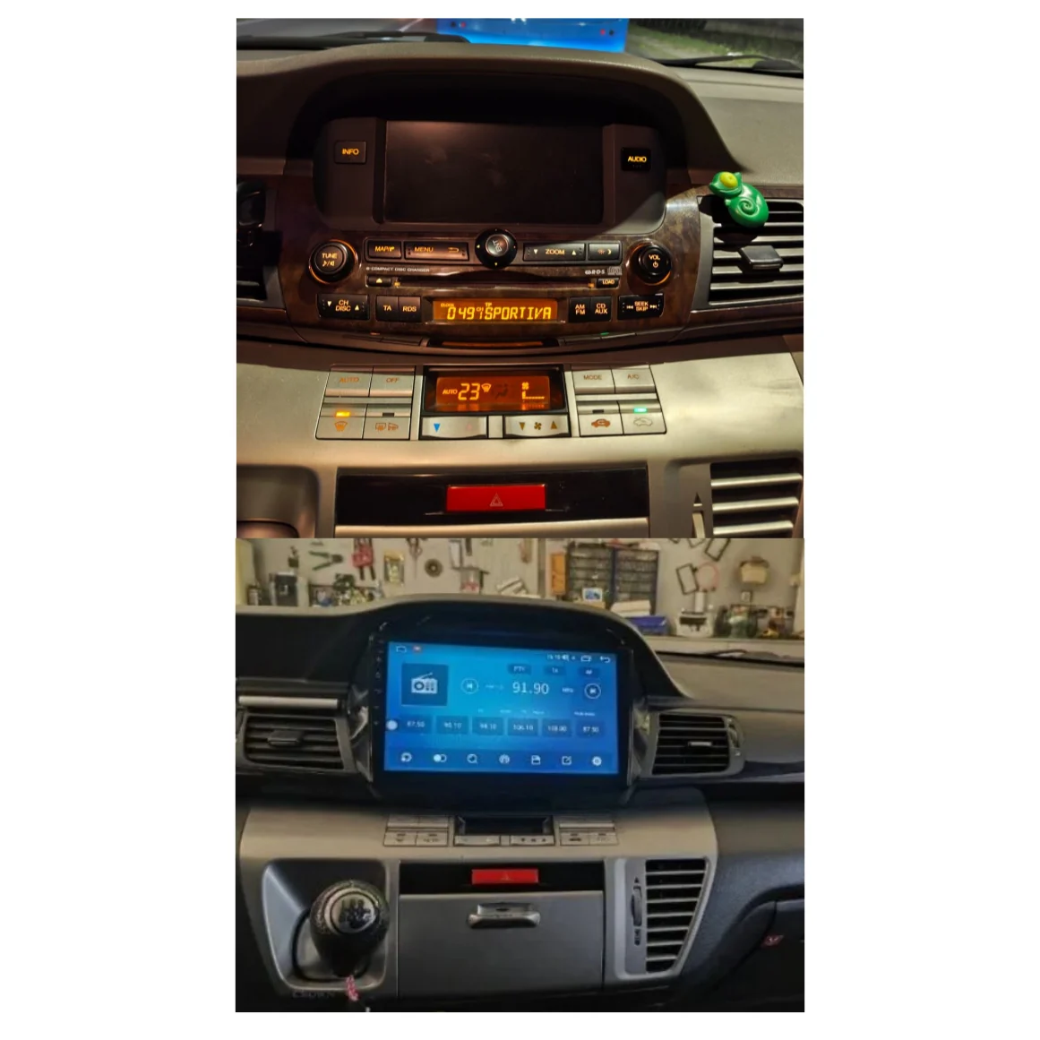 Autoradio per Honda FR-V 9" (2004-2010) | Android | Bluetooth | CarPlay | Android Auto | 2GB/4GB/6GB/8GB Ram - Image 3