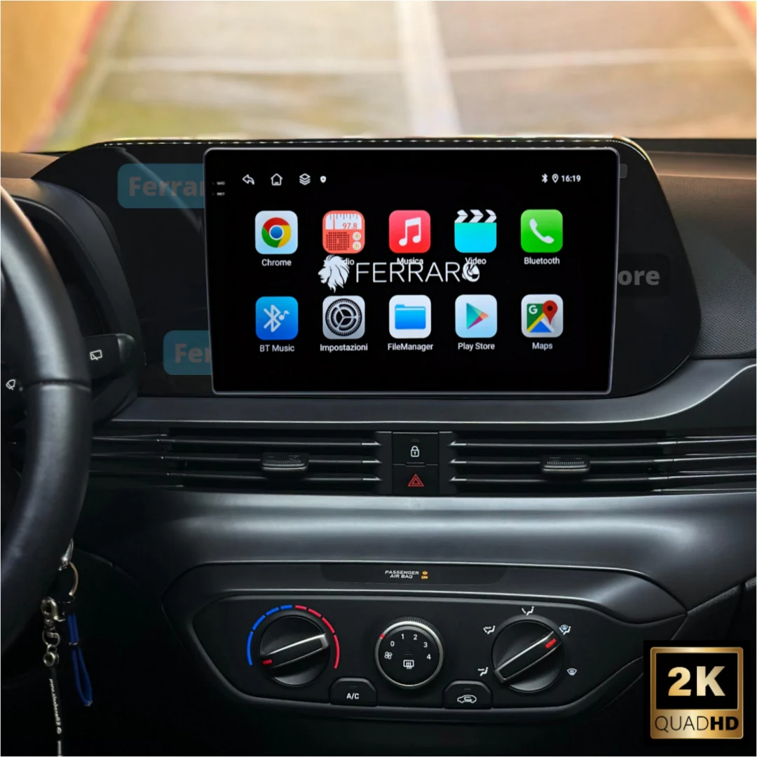 Autoradio per Hyundai i20 10.1" 2K | 2020-2026 | Android | Bluetooth | CarPlay | Android Auto | 4/64GB Ram - Image 3
