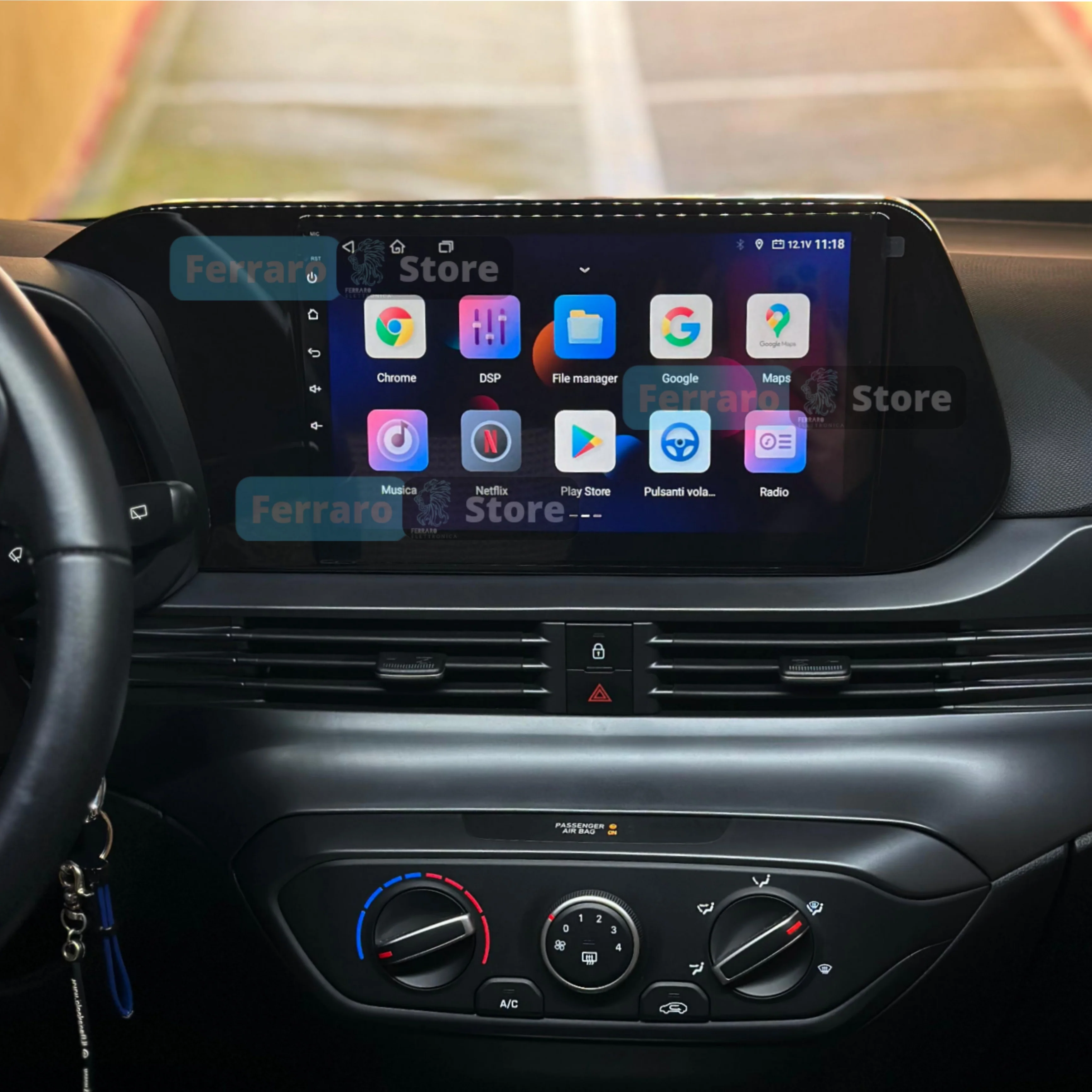 Autoradio per Hyundai i20 10.1" (2020-2026) Android, Bluetooth, CarPlay, Android Auto, 2GB/4GB/8GB Ram - Image 6