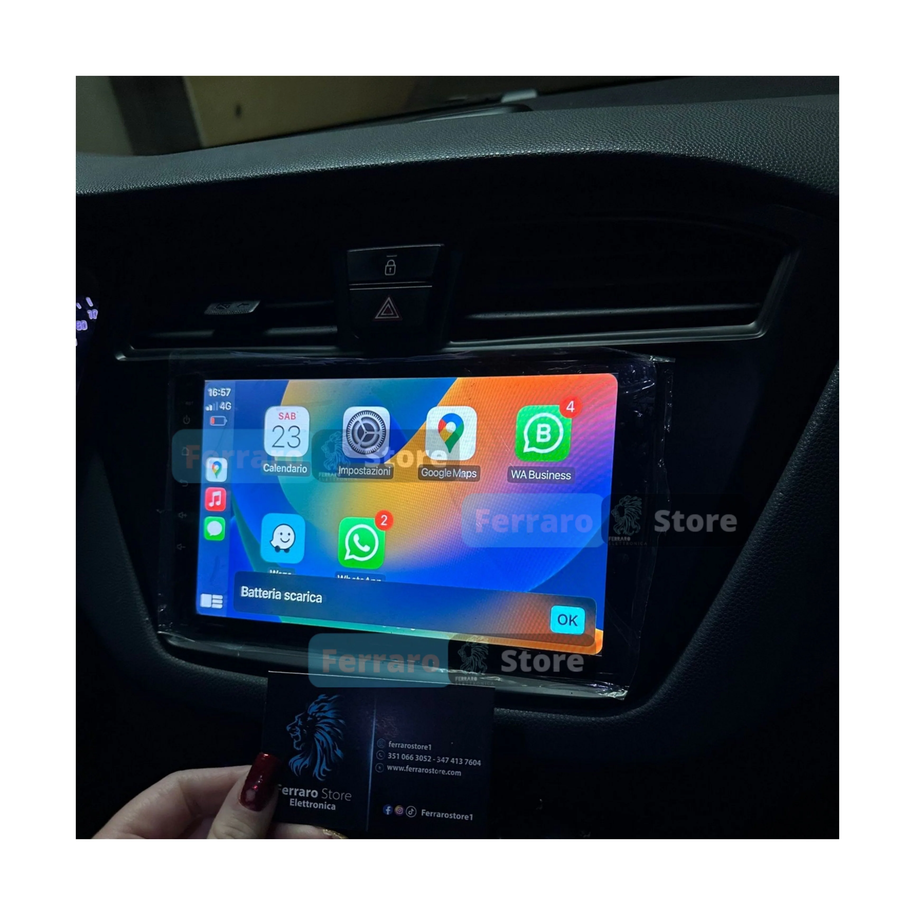 Autoradio per Hyundai i20 9" (2014-2018) Android, Bluetooth, CarPlay, Android Auto, 2GB,4GB,6GB,8GB Ram - Image 4
