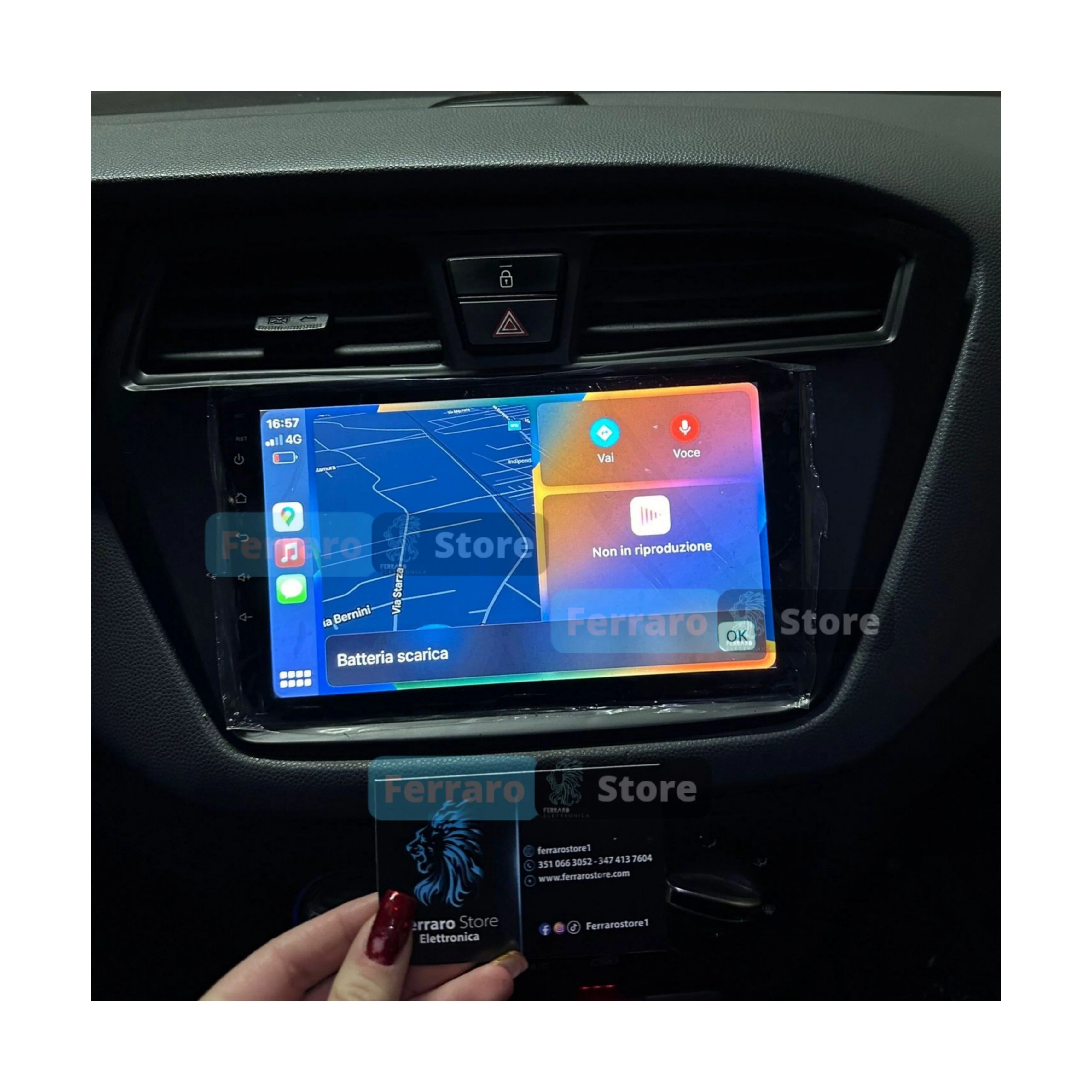 Autoradio per Hyundai i20 9" (2014-2018) Android, Bluetooth, CarPlay, Android Auto, 2GB,4GB,6GB,8GB Ram - Image 5