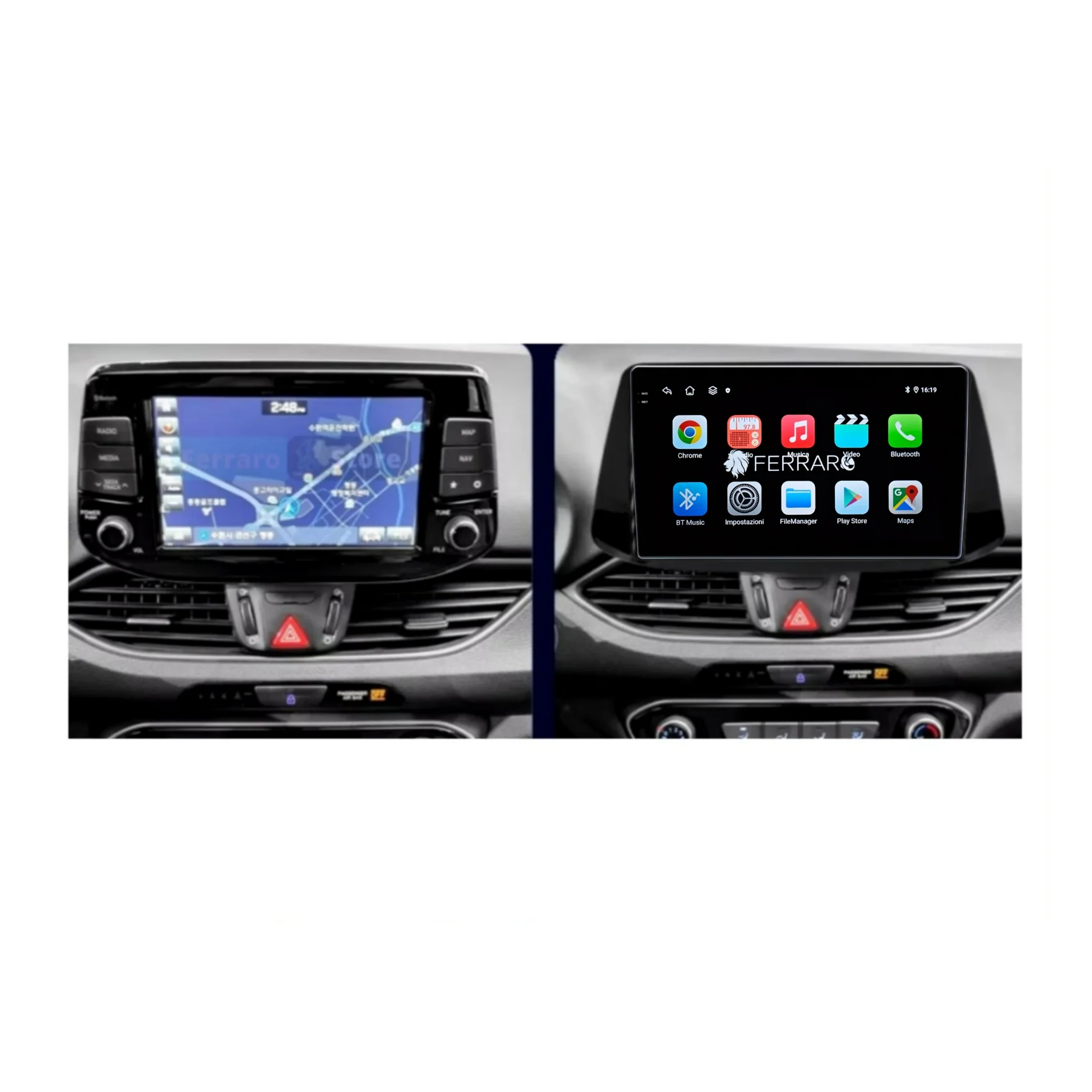 Autoradio per Hyundai i30 9" 2K | 2017-2020 | Android | Bluetooth | CarPlay | Android Auto | 12/256GB Ram - Image 3