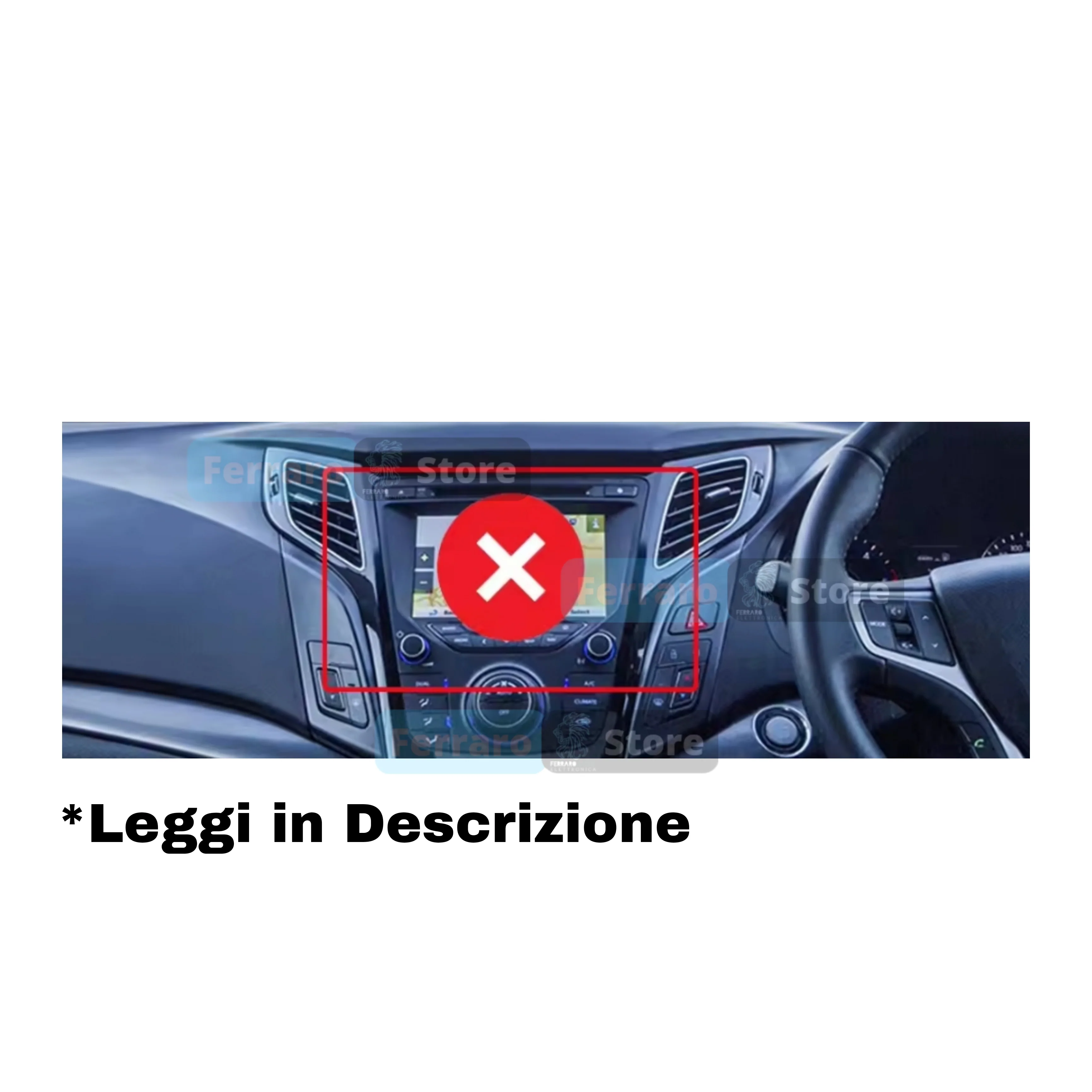 (PRENOTA) Autoradio per Hyundai i40 7" (2011-2019) Android, Bluetooth, CarPlay, Android Auto, 4GB/8GB Ram - Image 2