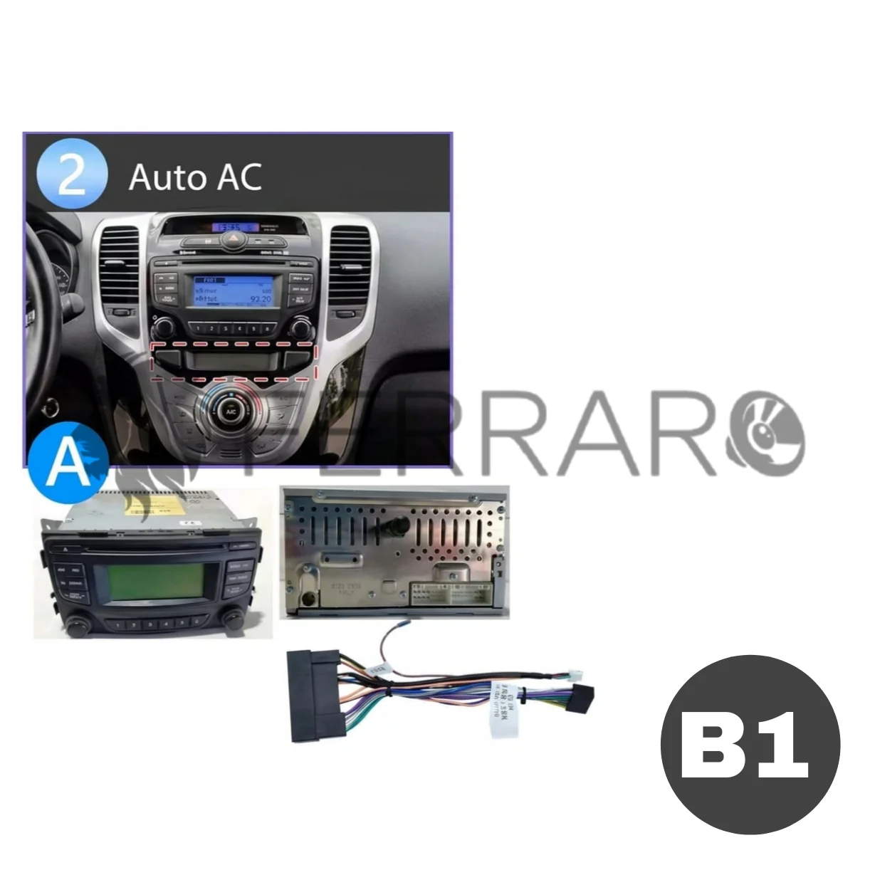 Autoradio per Hyundai IX20 7" | Android, Bluetooth, CarPlay, Android Auto, 2GB/4GB/6GB/8GB Ram - Image 3