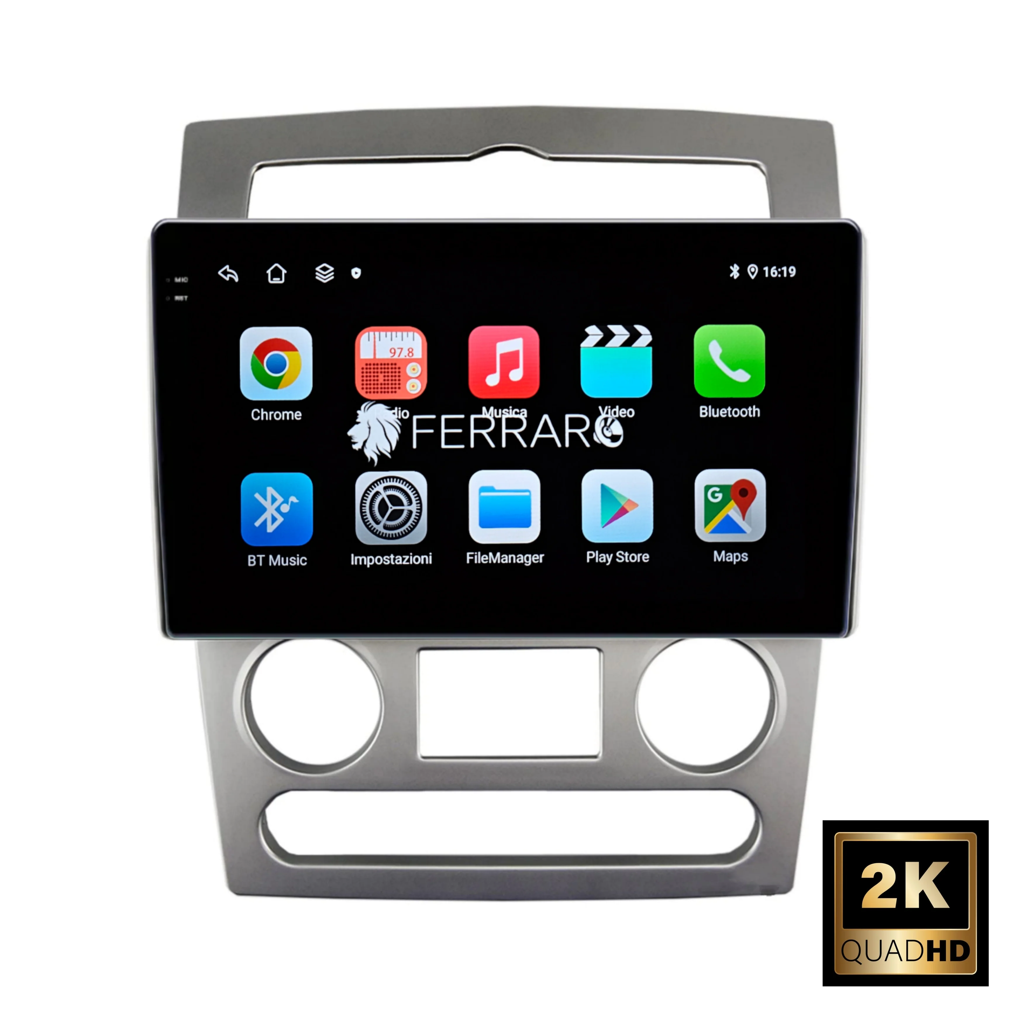 (PRENOTA) Autoradio per Hyundai Rohens-Coupe 9" 2K (2002-2009) Android, Bluetooth, CarPlay, Android Auto, 12/256GB Ram - Image 3