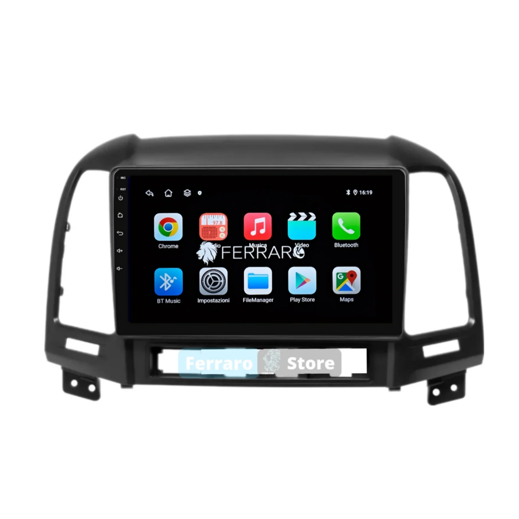 Autoradio per Hyundai Santa Fe 2 9" (2006-2012) Android, Bluetooth, CarPlay, Android Auto, 2GB,4GB,6GB,8GB Ram