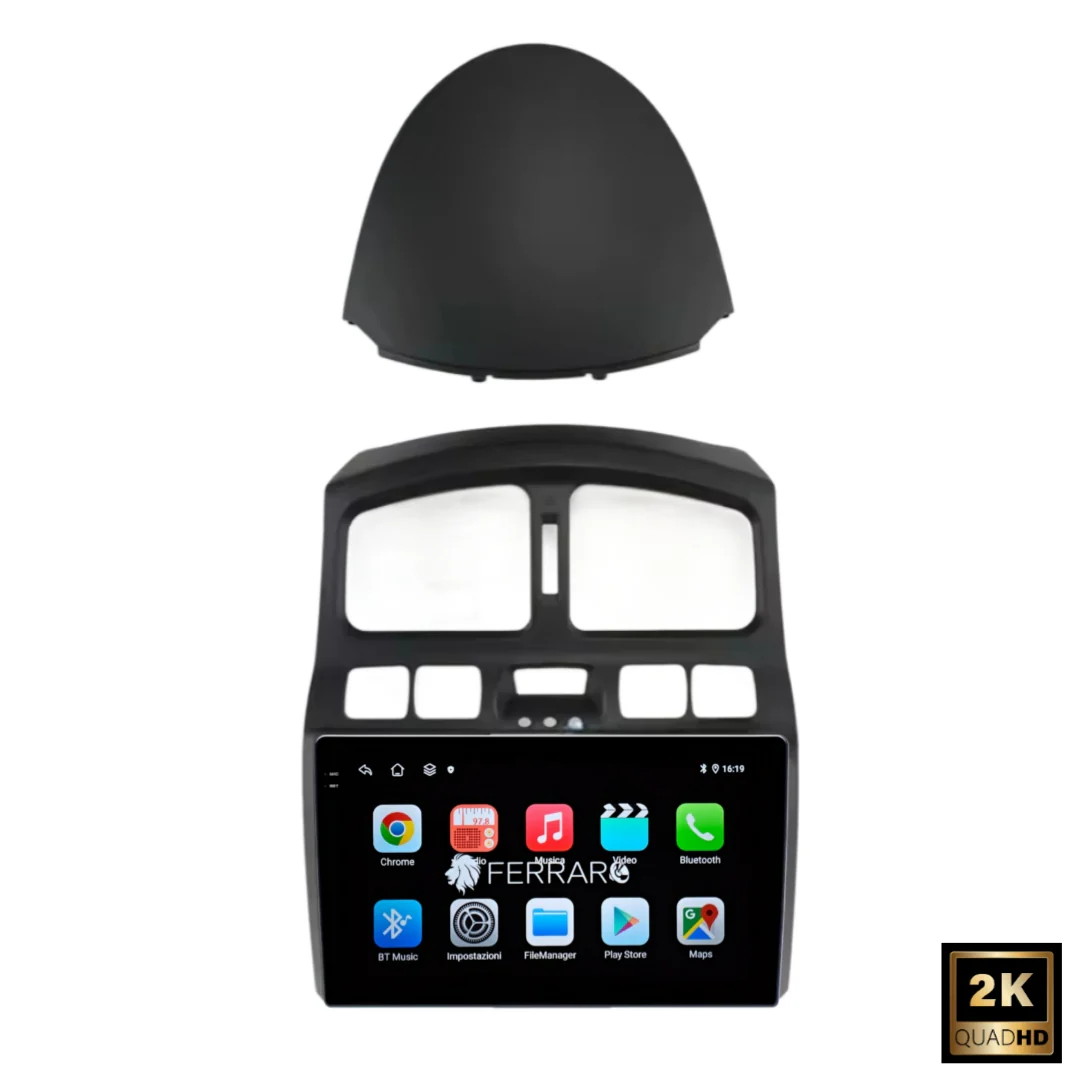 Autoradio per Hyundai Santa Fe (2006-2012) 9" 2K, Android, Bluetooth, CarPlay, Android Auto, 12/256GB Ram