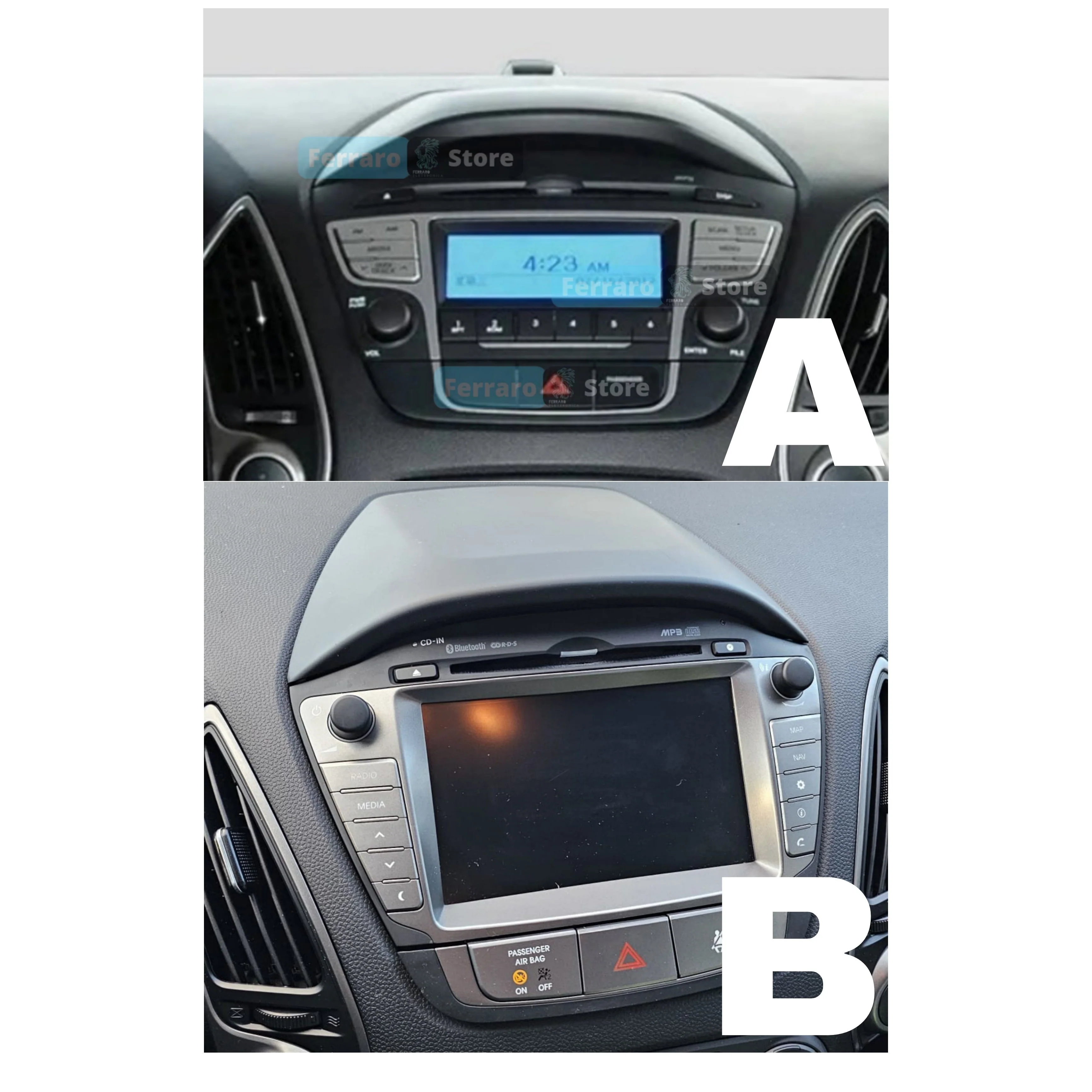 Autoradio per Hyundai Tucson 2 IX35 9" 2K | 2009-2015 | Android | Bluetooth | CarPlay | Android Auto | 12/256GB Ram - Image 3