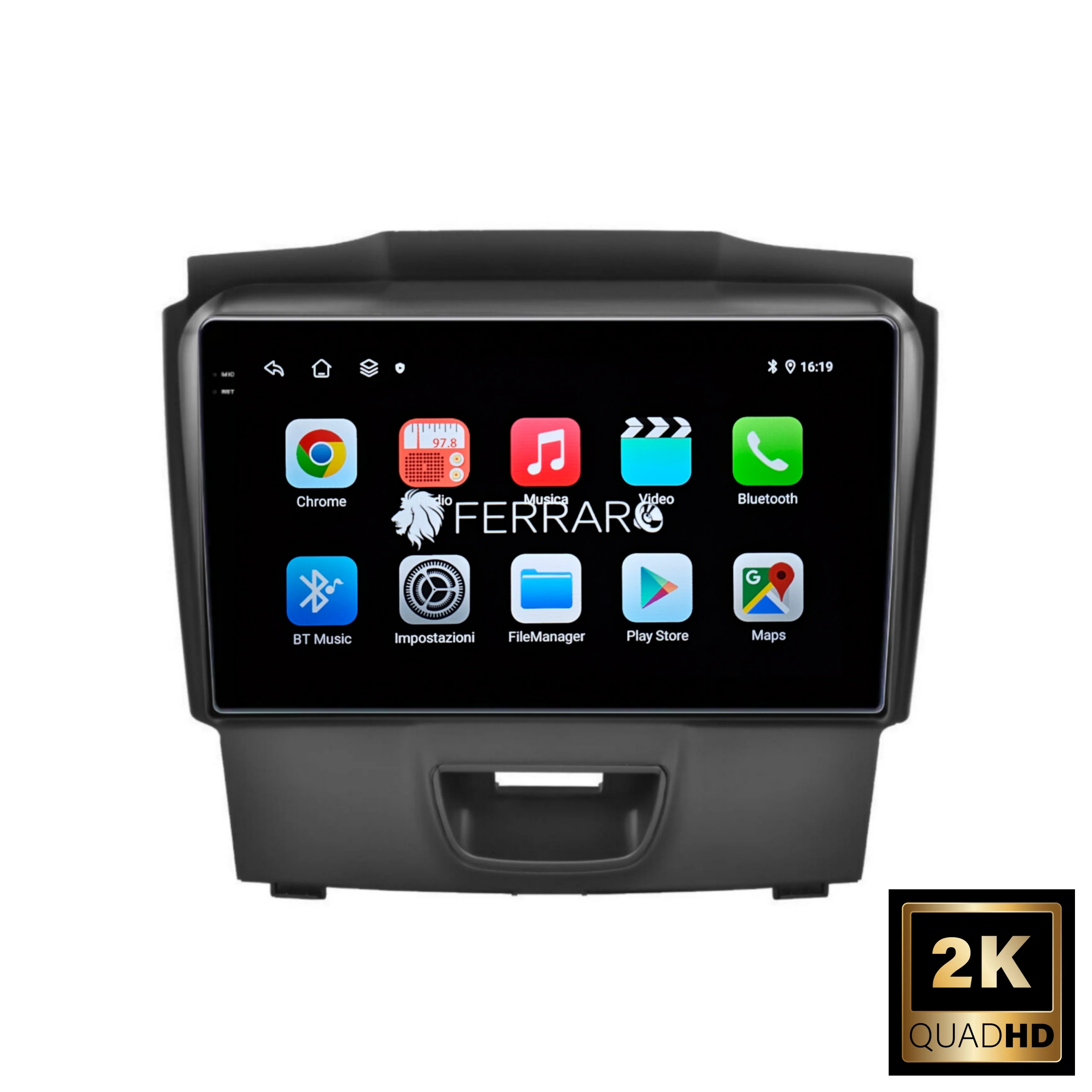 Autoradio per Isuzu D-Max 9" 2K (2012-2019) Android, Bluetooth,  CarPlay, Android Auto, 12/256GB Ram - Image 4