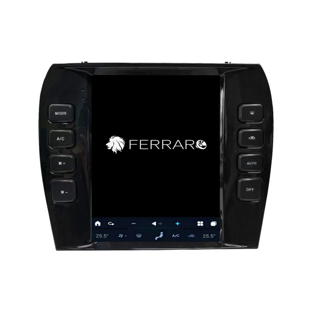 (PRENOTA) Autoradio per Jaguar X-Type 9.7" (2001-2009) Android, Bluetooth, CarPlay, Android Auto, Modello Tesla, 4GB/8GB Ram