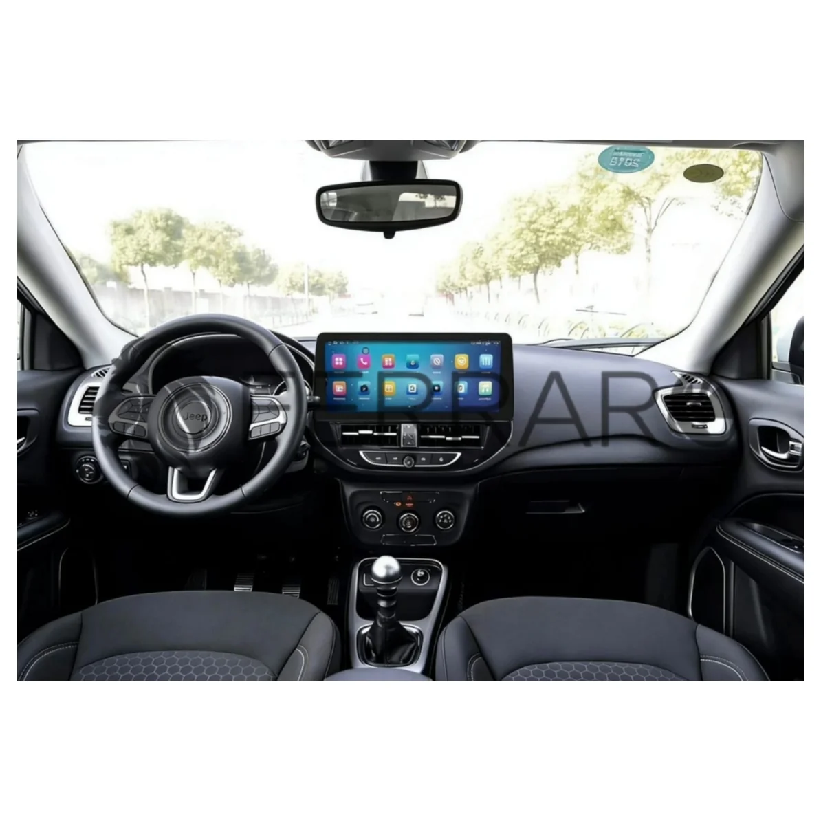 Autoradio per Jeep Compass 12.3" | Dal 2021> | Android | Bluetooth | CarPlay | Android Auto | 4/64GB Ram - Image 6