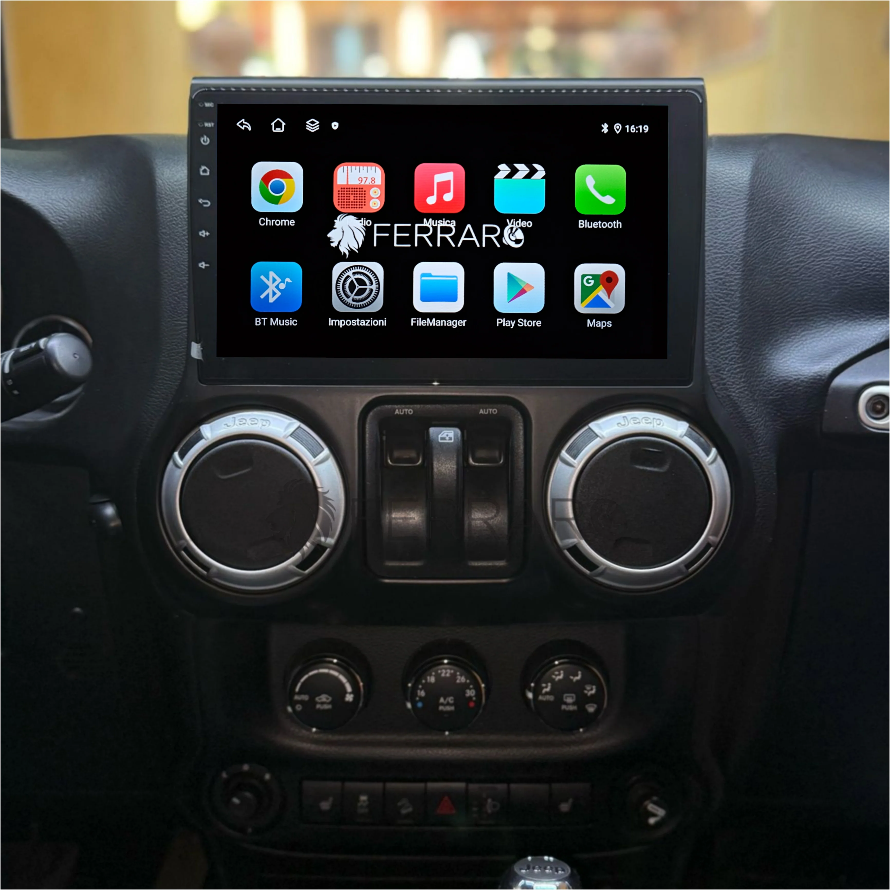 (PRENOTA) Autoradio per Jeep Wrangler 3 JK 10.1" (2010-2018) Android, Bluetooth, CarPlay, Android Auto, 2GB/4GB/8GB Ram - Image 6