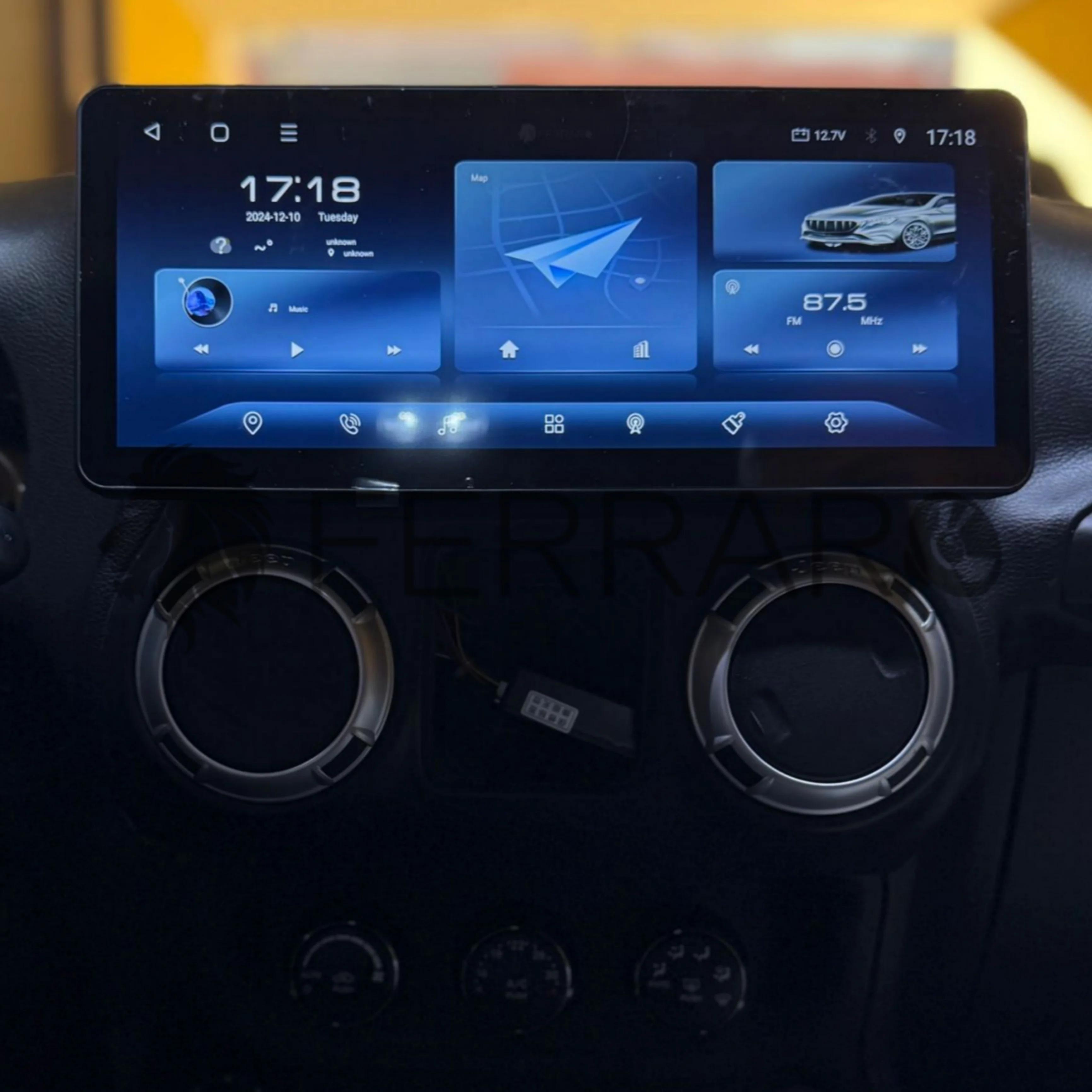 Autoradio per Jeep Wrangler 3 JK 12.3" | 2010-2018 | Android | Bluetooth | CarPlay | Android Auto | 4/64GB Ram - Image 2