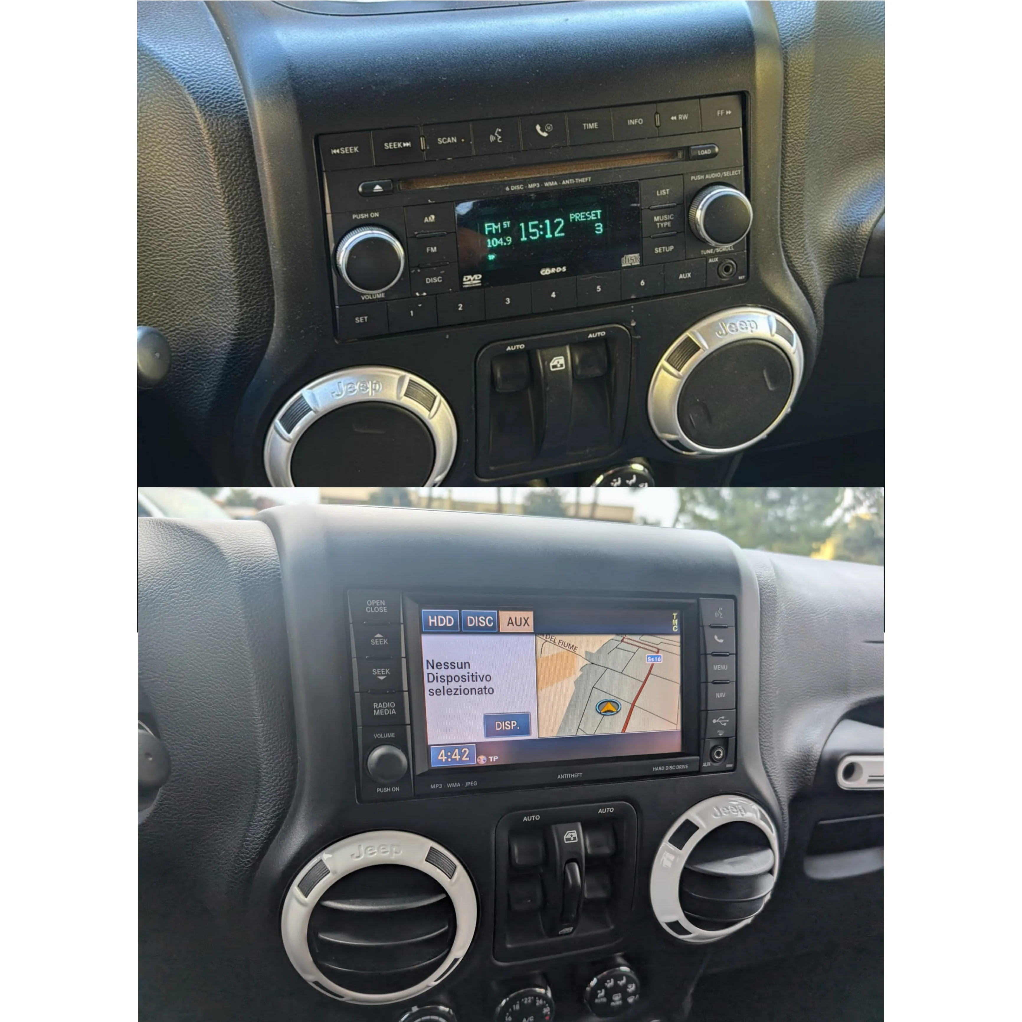 (PRENOTA) Autoradio per Jeep Wrangler 3 JK 12.3" (2010-2018) Android, Bluetooth, CarPlay, Android Auto, 4/64GB Ram - Image 3