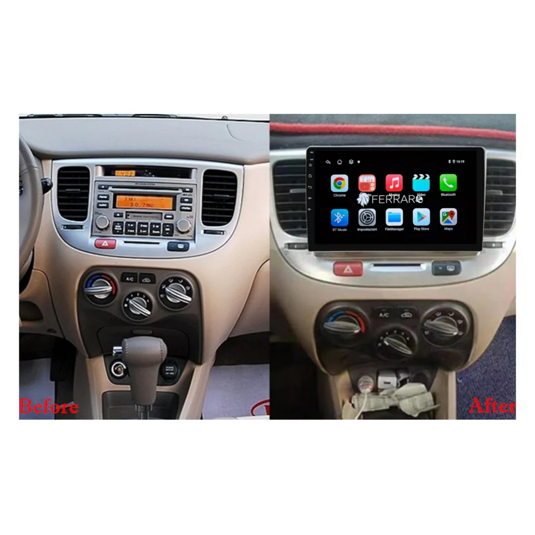 (PRENOTA) Autoradio per Kia Rio 2 9 (2005-2011) Android, Bluetooth, CarPlay, Android Auto, 2GB/4GB/6GB/8GB Ram - Image 4