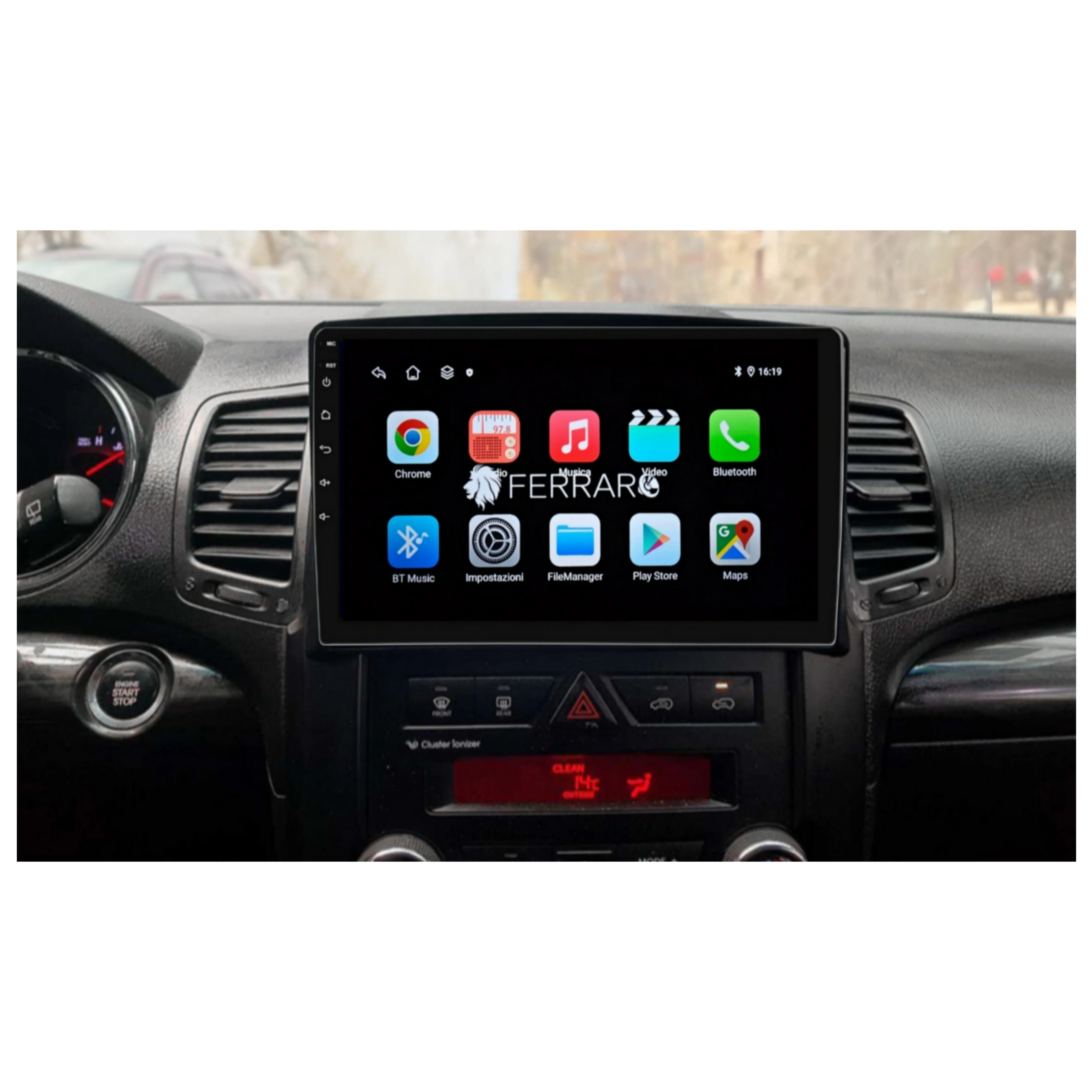 (PRENOTA) Autoradio per Kia Sorento 10.1" (2009-2012) Android, Bluetooth, CarPlay, Android Auto, 2GB/4GB/8GB Ram - Image 4