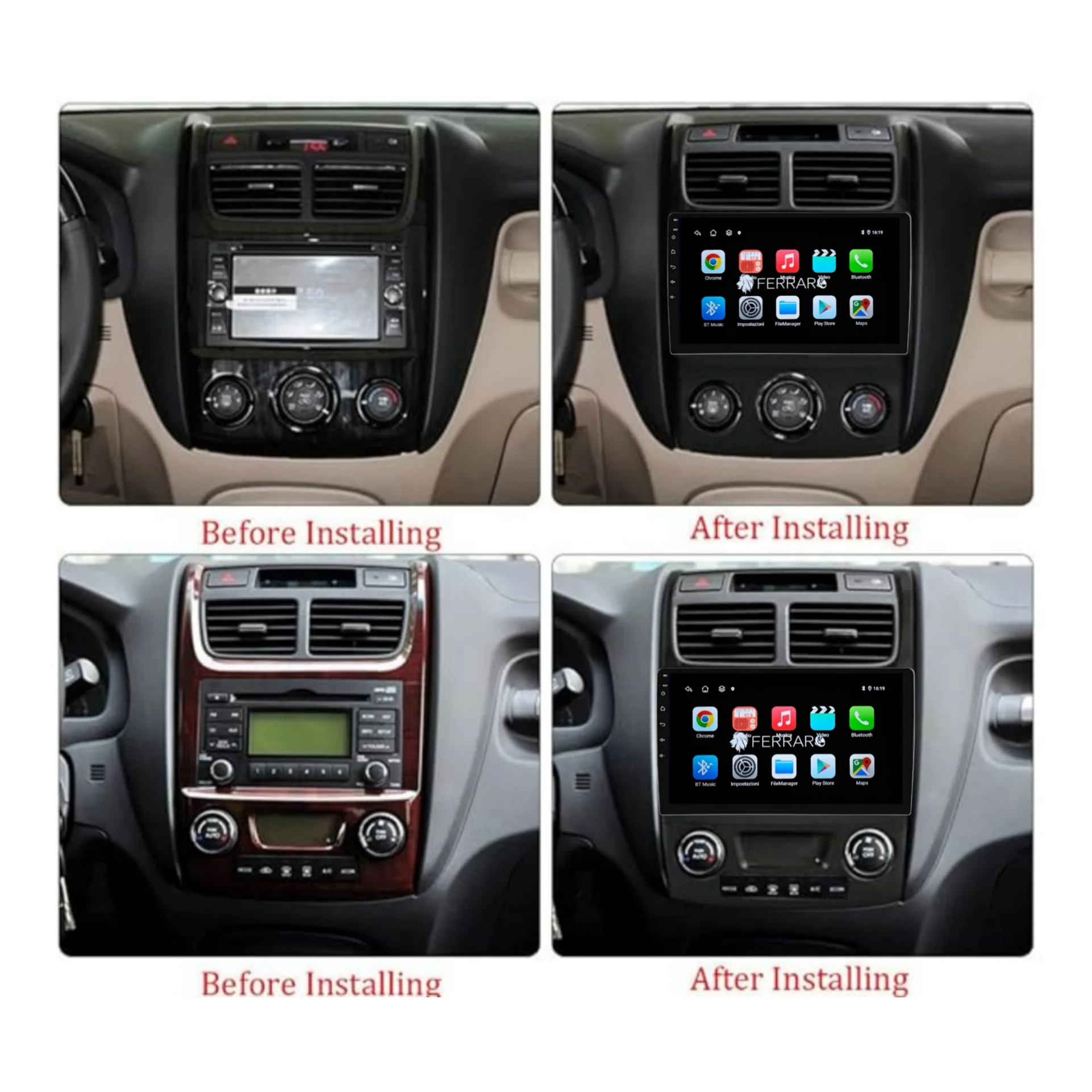 Autoradio per Kia Sportage 2 9" | 2004-2010 | Android | Bluetooth | CarPlay | Android Auto | 2GB/4GB/6GB/8GB Ram - Image 4