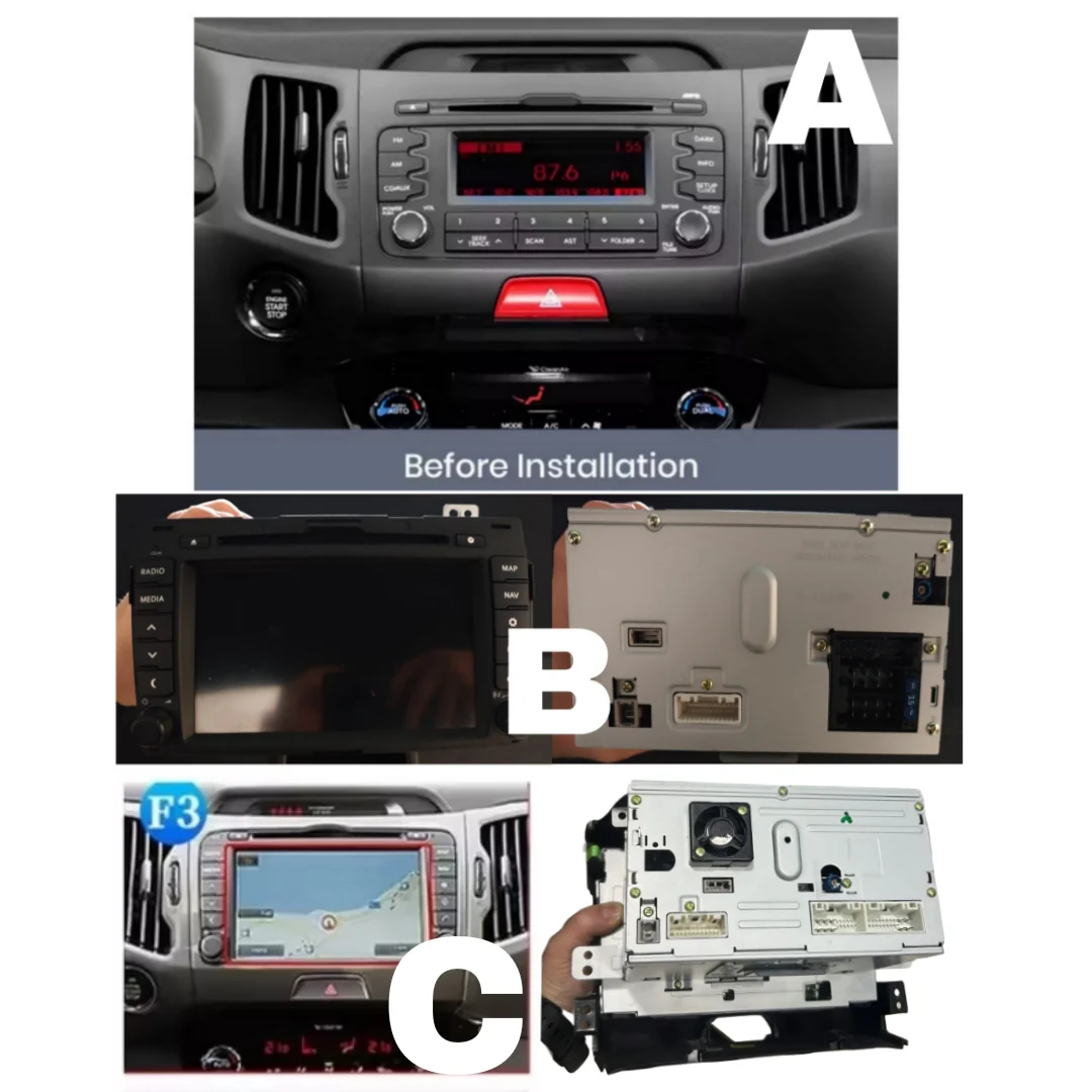 Autoradio per Kia Sportage 3 9" (2010-2016) Android, Bluetooth, CarPlay, Android Auto, 2GB/4GB/6GB/8GB Ram - Image 6