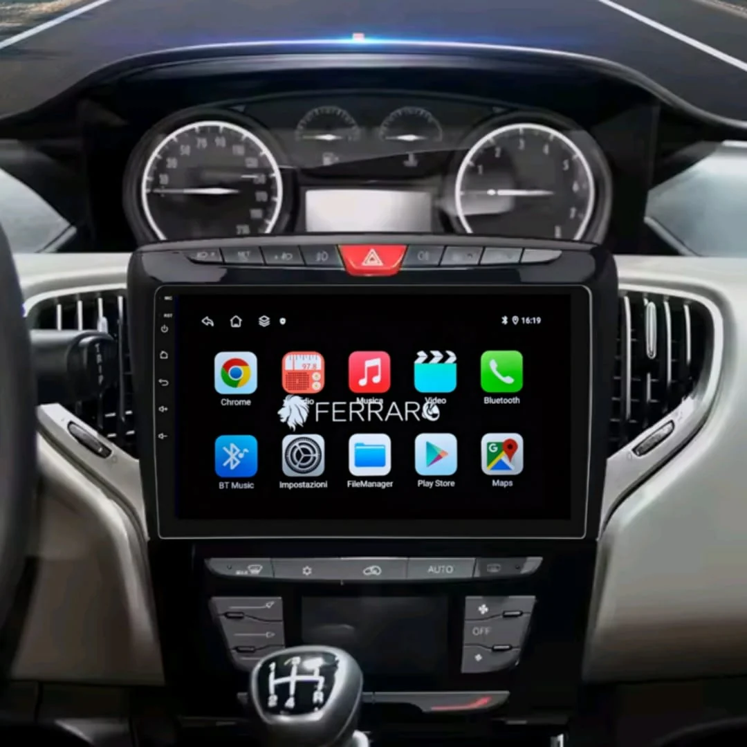 Autoradio per Lancia Y 9" (2016-2024) Android, Bluetooth, CarPlay, Android Auto, 2GB/4GB/6GB/8GB Ram - Image 3