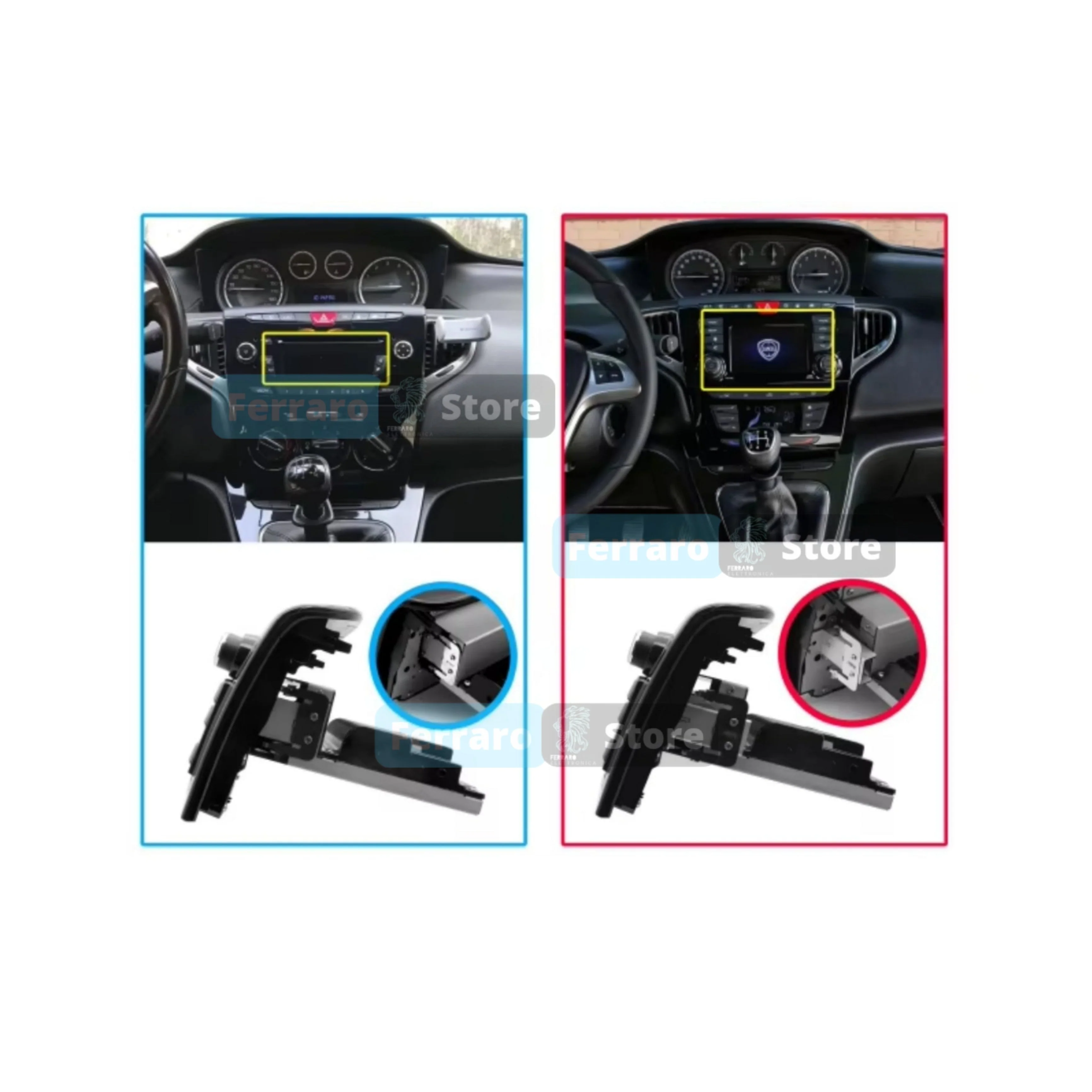 Autoradio per Lancia Y 9" (2016-2024) Android, Bluetooth, CarPlay, Android Auto, 2GB/4GB/6GB/8GB Ram - Image 5