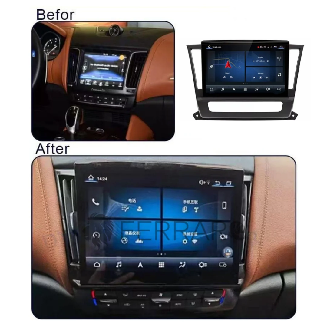 (PRENOTA) Autoradio per Maserati Levante (2016-2020) 10.26", Android, Bluetooth, CarPlay, Android Auto, 8/128GB Ram - Image 2