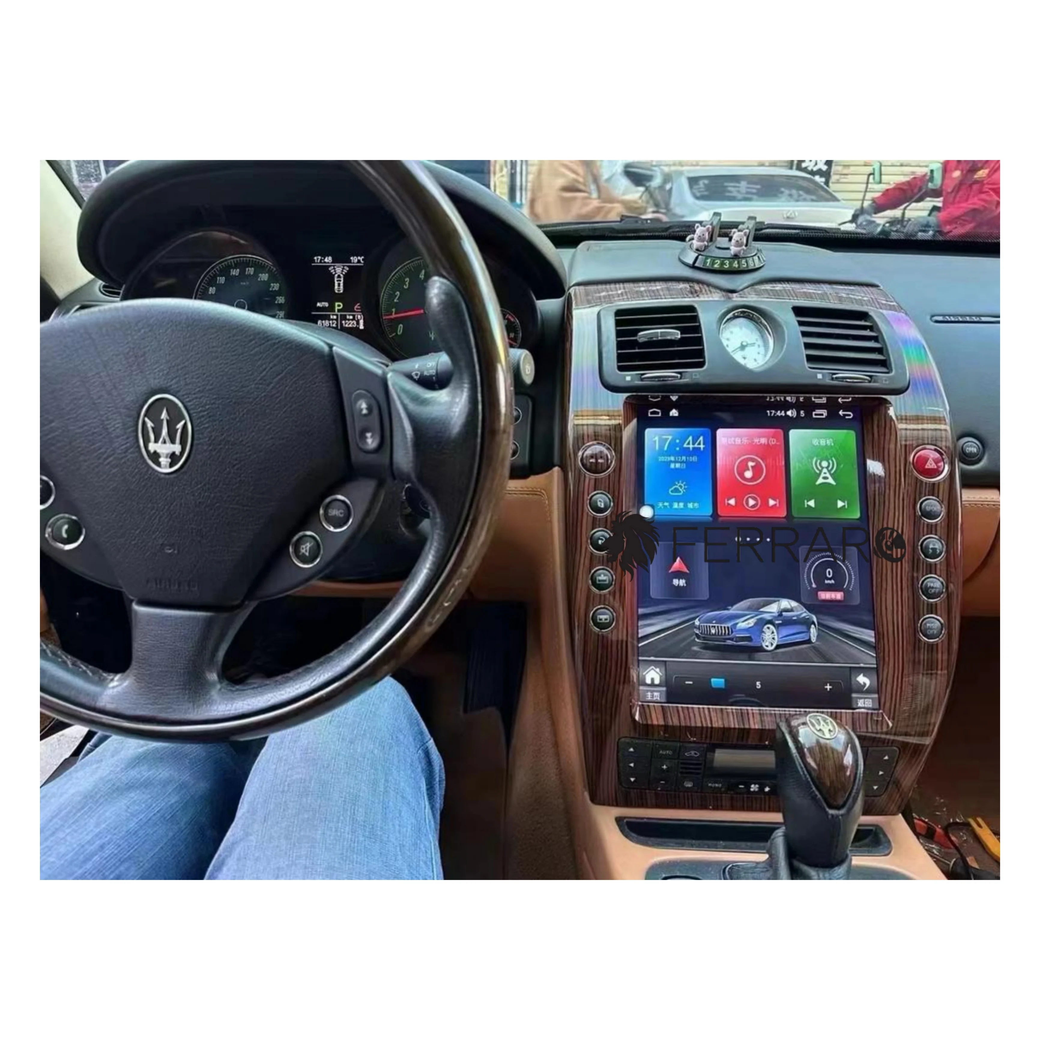 (PRENOTA) Autoradio per Maserati Quattro porte 12.1" (2004-2012) Android, Bluetooth, CarPlay, Android Auto, 4/64GB Ram - Image 4