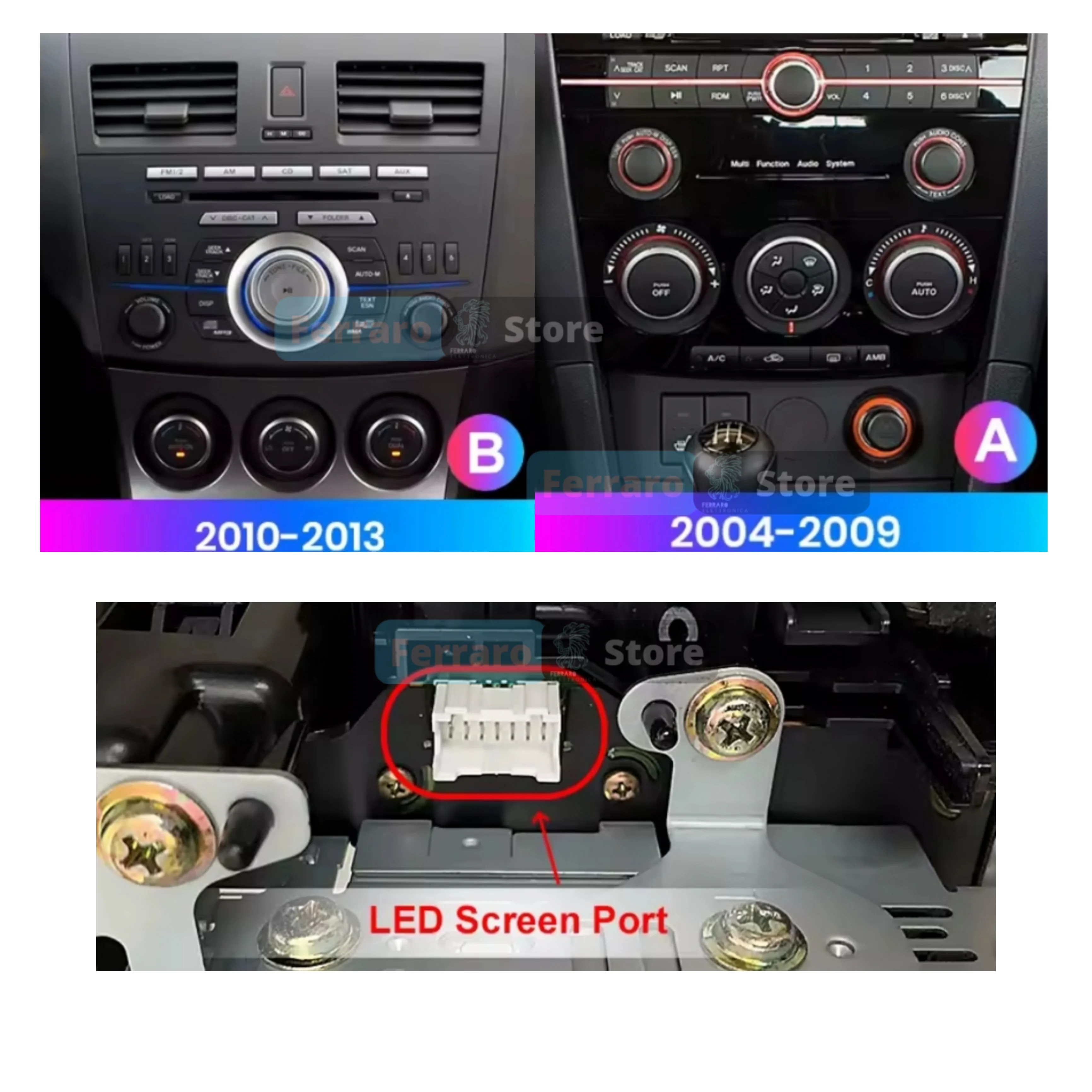 (PRENOTA) Autoradio per Mazda 3 11.5" (2003-2013) Android, Bluetooth, CarPlay, Android Auto, 4/64GB RAM - Image 2
