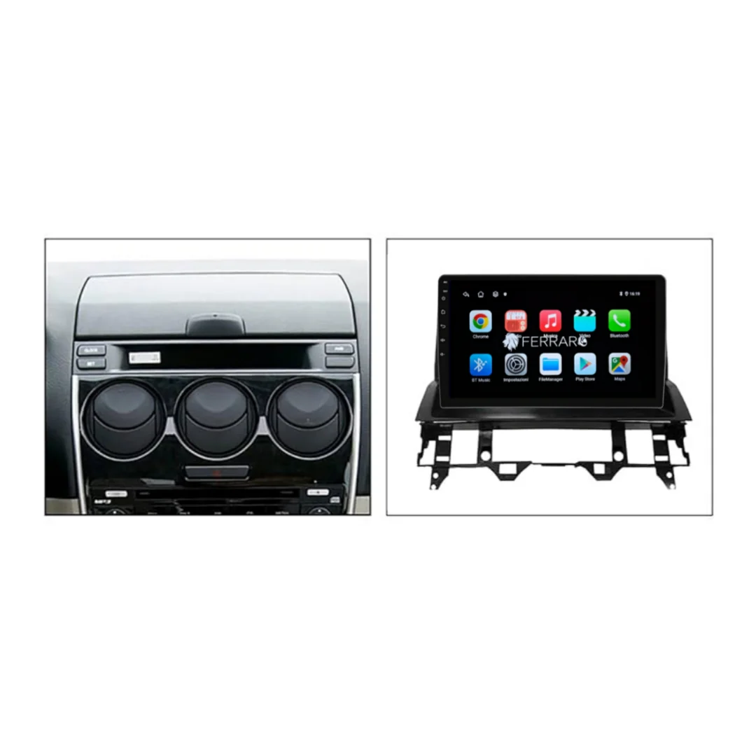 (PRENOTA) Autoradio per Mazda 6, Atenza GG1 10.1 (2002-2008) Android, Bluetooth, CarPlay, Android Auto, 2GB/4GB/8GB Ram - Image 3